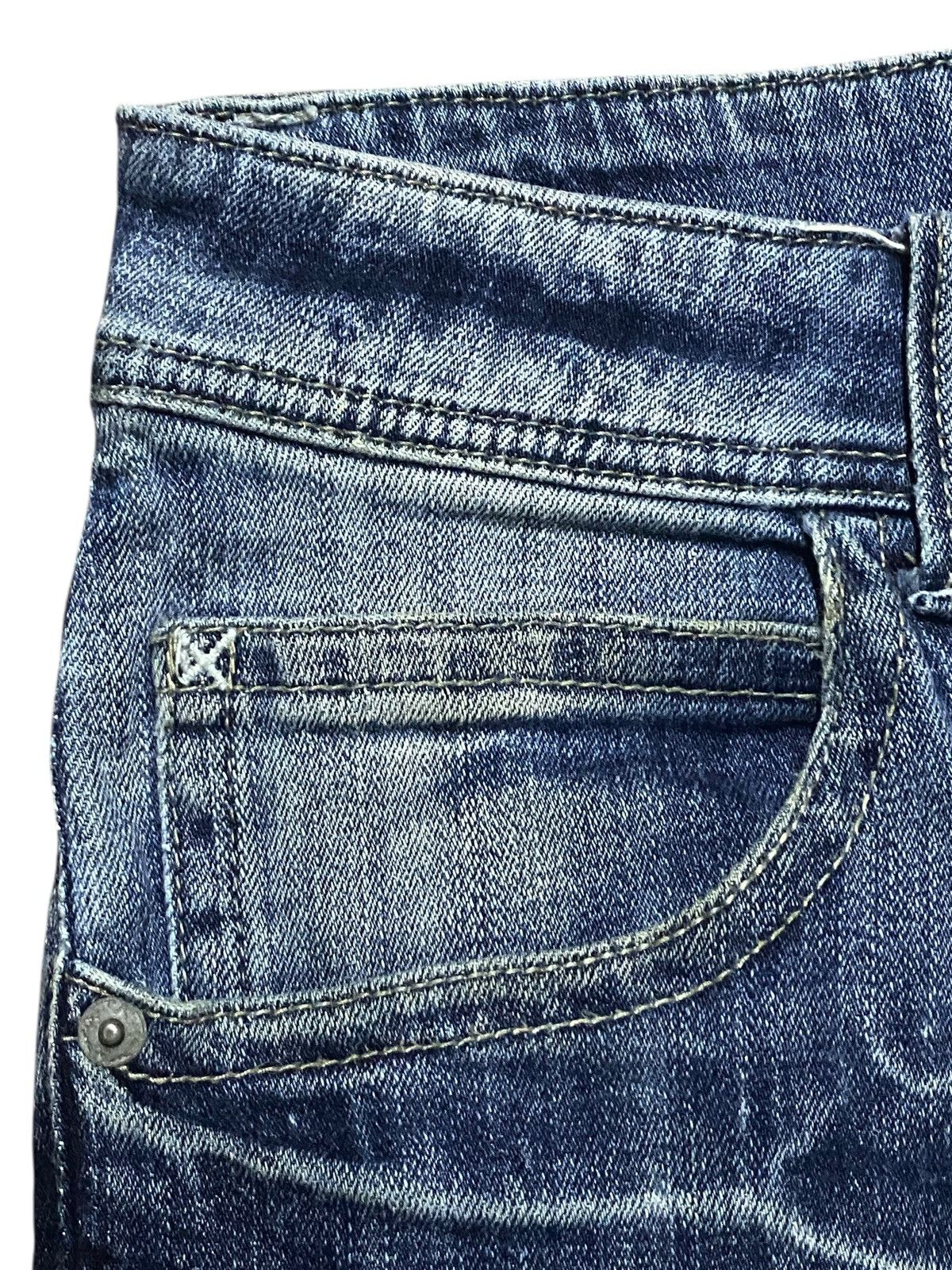 Cook Jeans Vintagw Cook Jeans Embroidery like Amiri Skinny Jeans Size US 35 - 9 Thumbnail