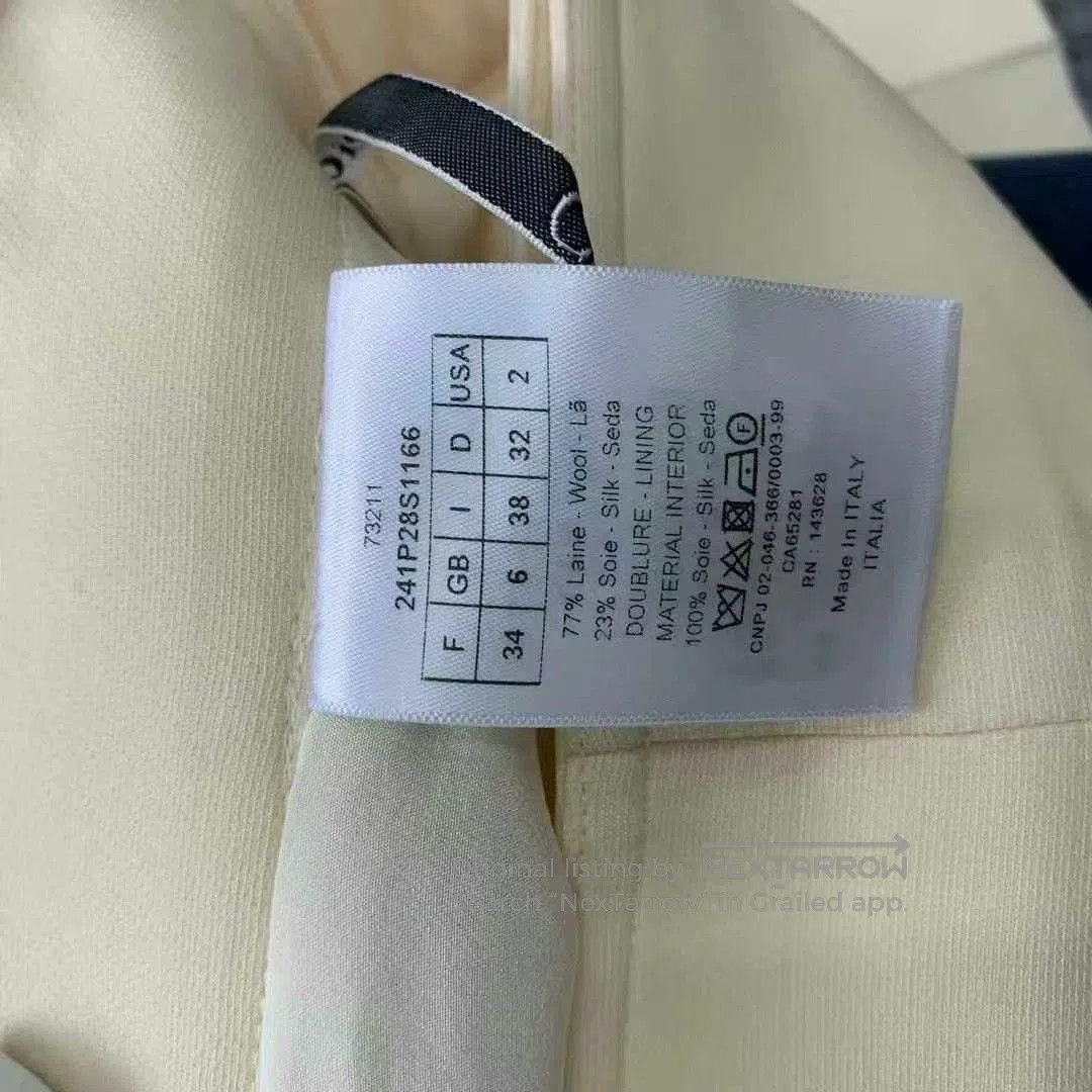 Dior Dior Beige Wide. Size 33" - 5 Thumbnail