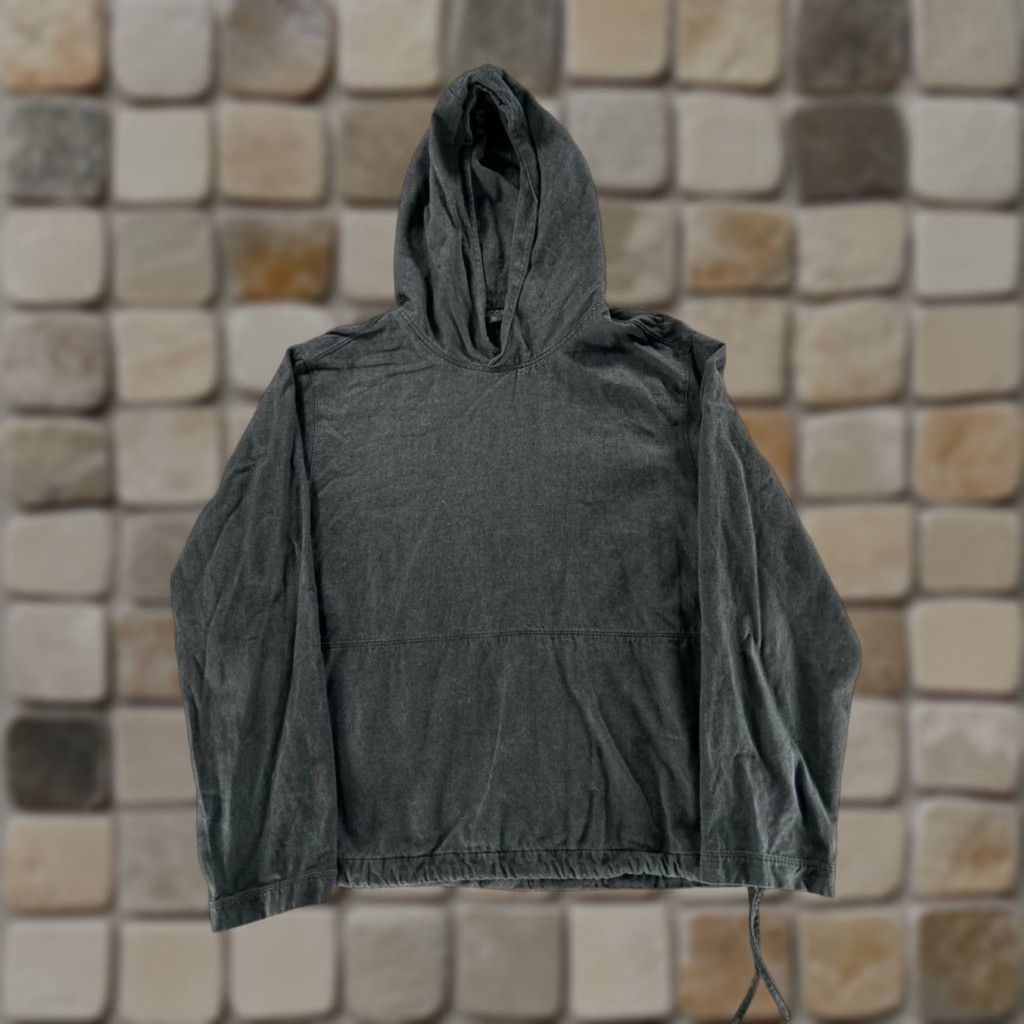 Cos COS Hoodie Womens Large Black Cotton Blend Pullover Size L / US 10 / IT 46 - 1 Thumbnail