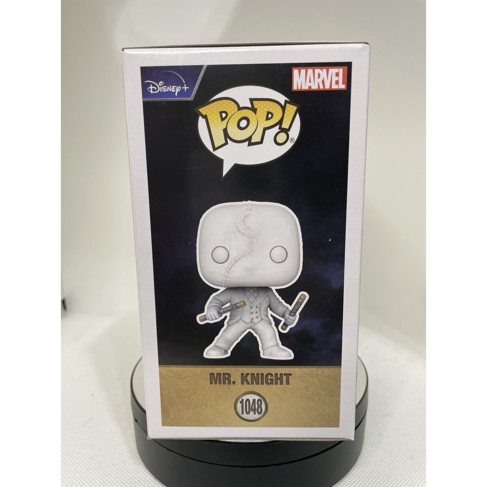 Marvel Comics Funko Pop! Mr. Knight #1048 - Moon Knight - Pop Protector Size ONE SIZE - 7 Thumbnail