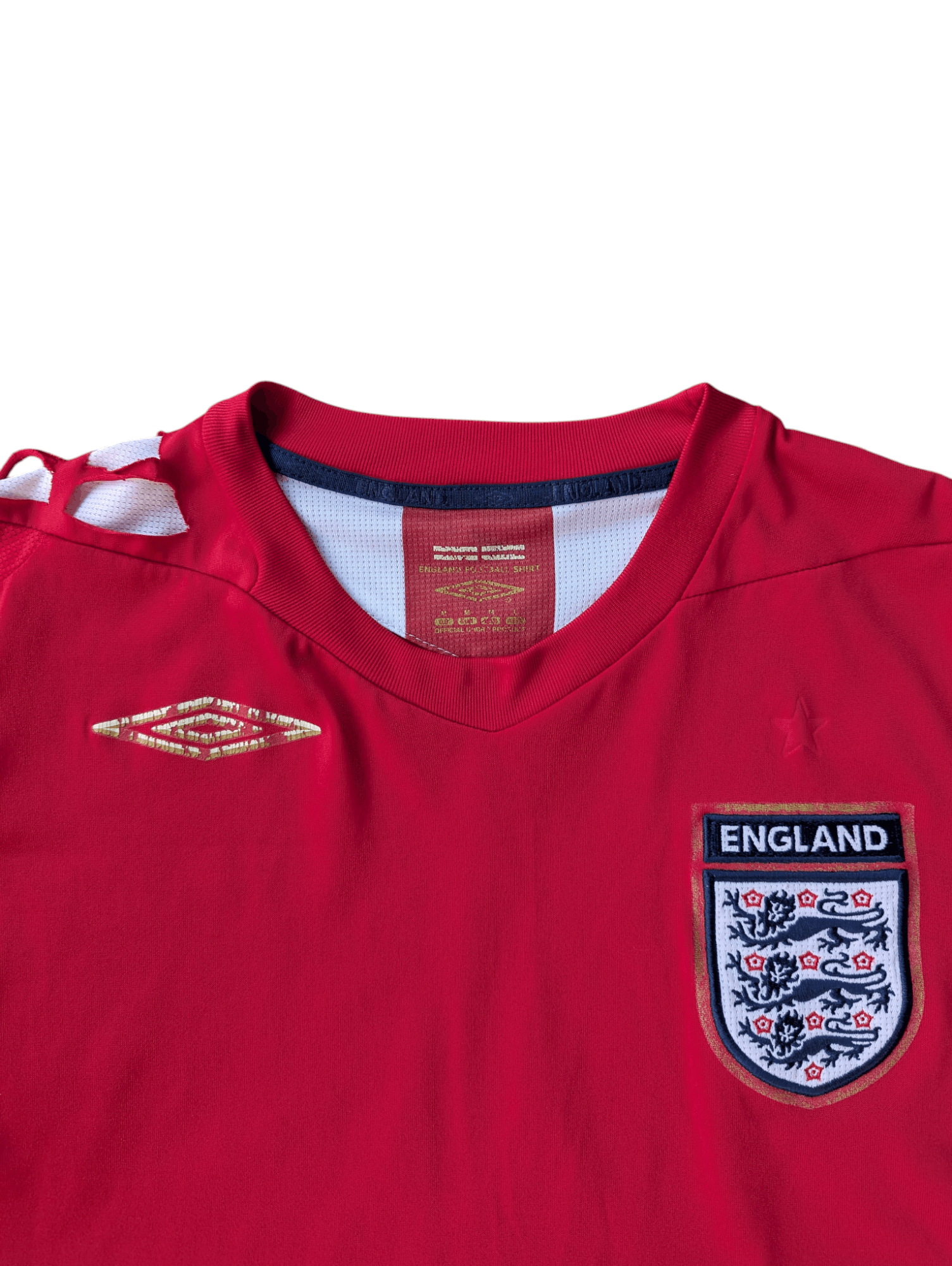 Other UMBRO ENGLAND 2006/2007 FOOTBALL SHIRT JERSEY Size US M / EU 48-50 / 2 - 2 Thumbnail