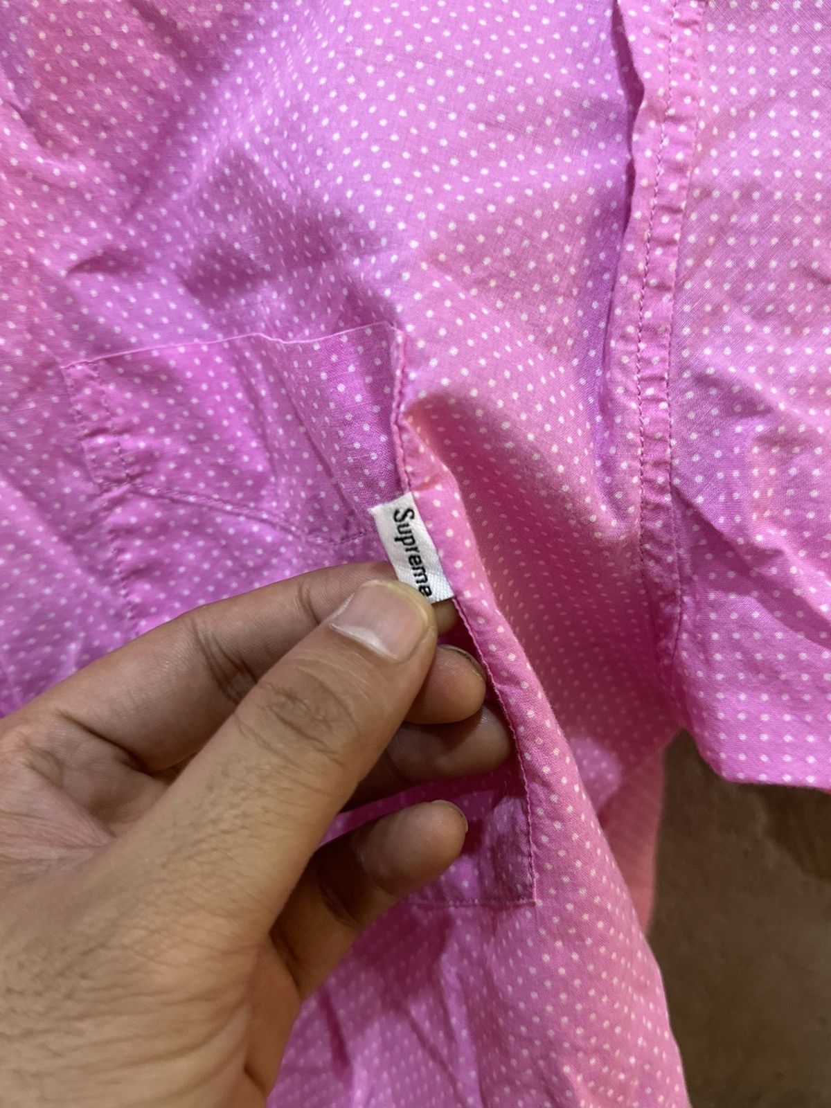 Supreme SS13 Supreme Polka Micro Dot Western Shirt Size US M / EU 48-50 / 2 - 4 Thumbnail