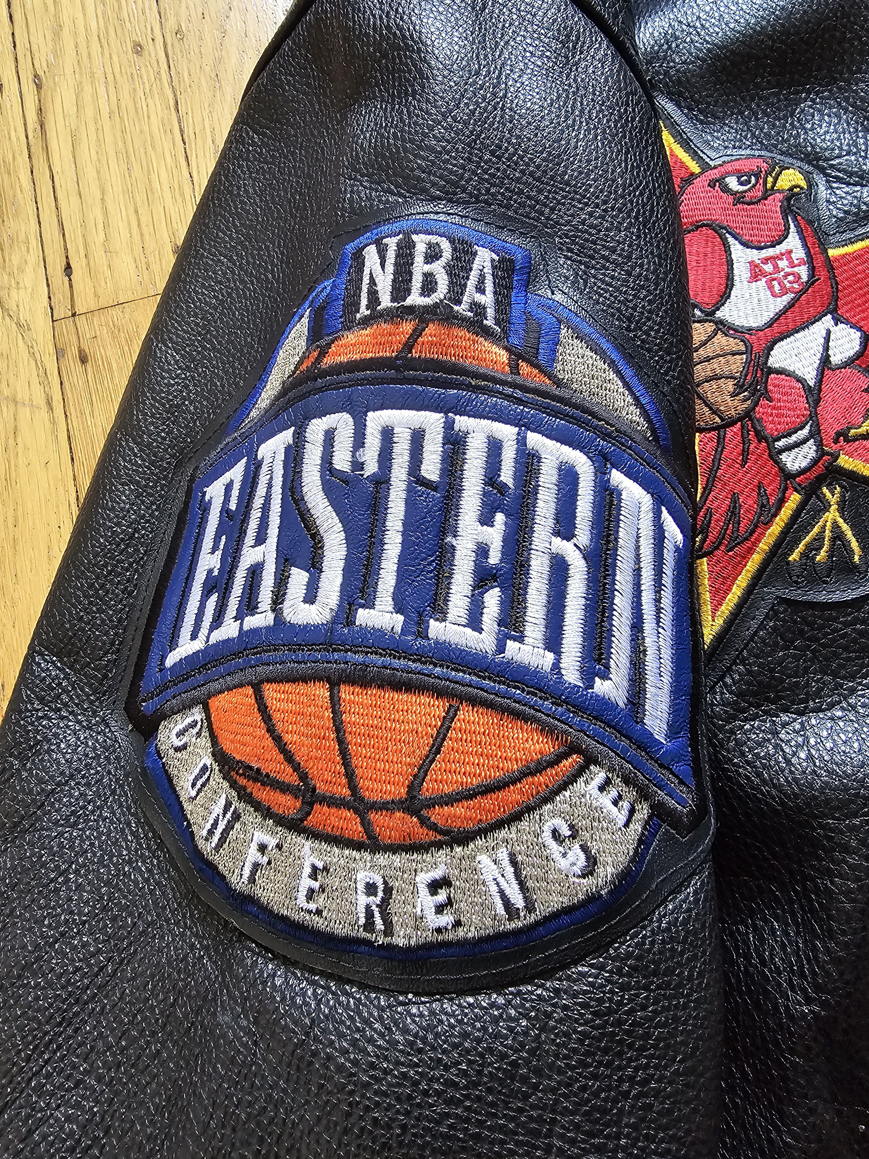 Jeff Hamilton × Vintage Jeff Hamilton 2003 NBA All Star Leather Jacket Size US L / EU 52-54 / 3 - 10 Thumbnail