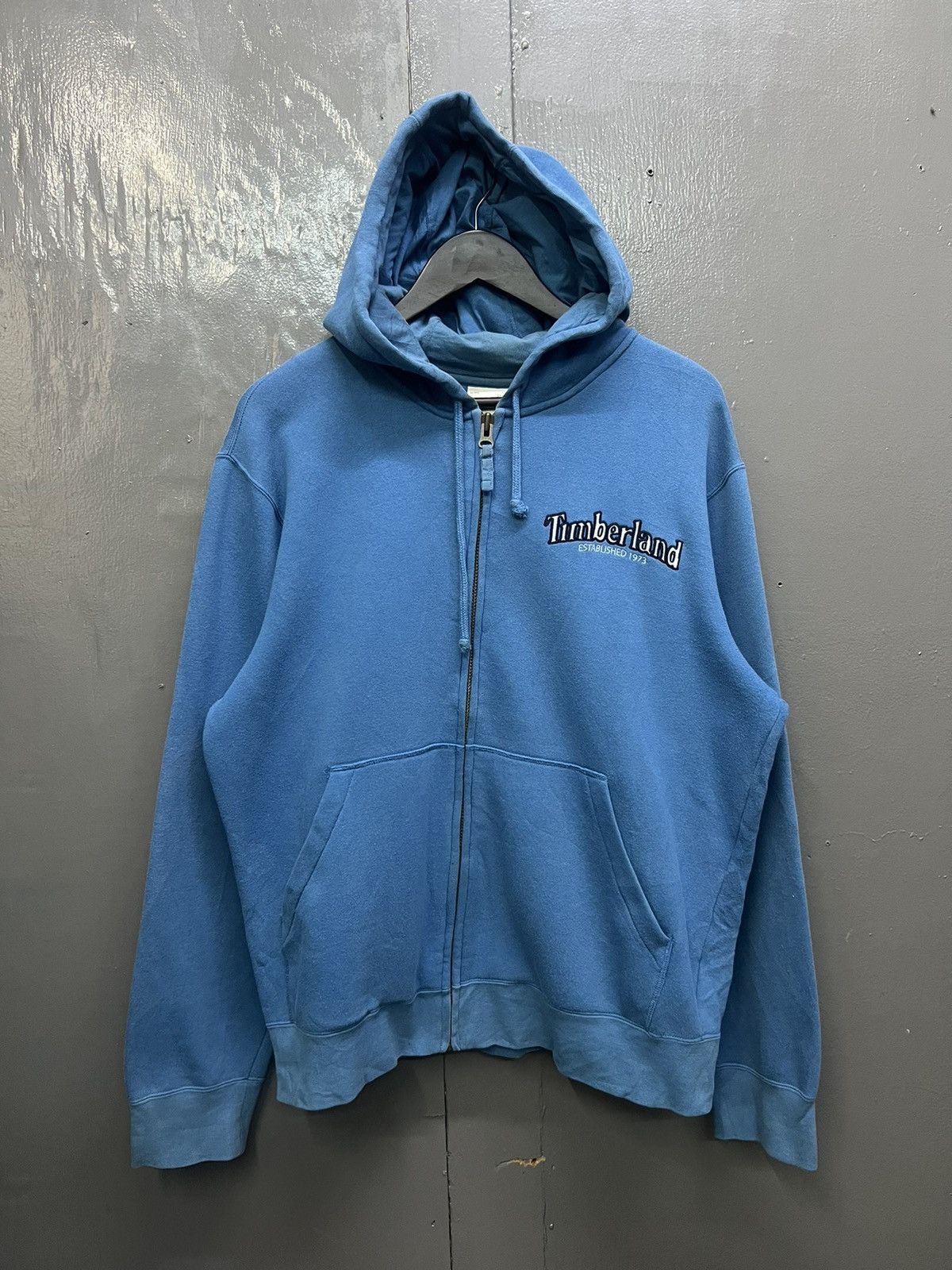 Timberland Vintage Timberland Zipper Hoodies Size US L / EU 52-54 / 3 - 1 Thumbnail