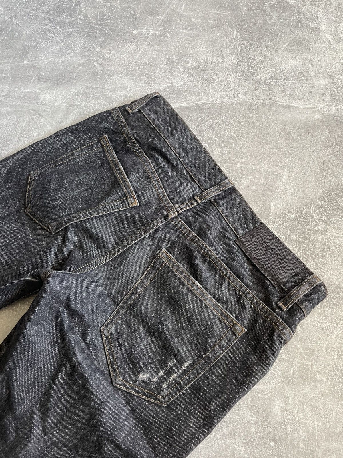 Prada Prada Jeans 29 dark blue pants old money luxury Size US 29 - 2 Thumbnail