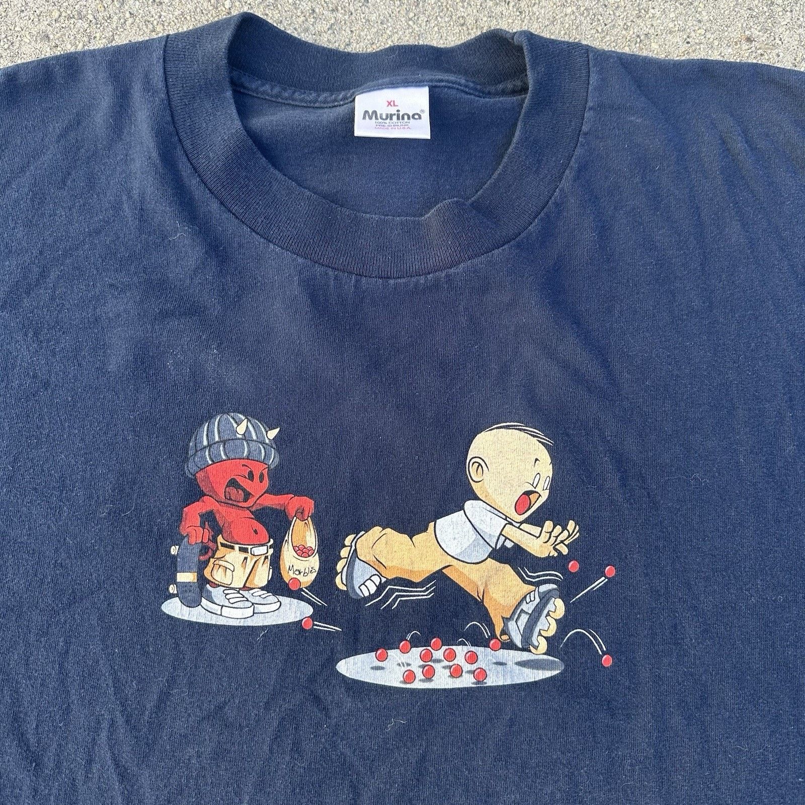 Alien Workshop × Vintage × World Industries Vintage 90s Devil Skateboard Tee T-Shirt XL Size US XL / EU 56 / 4 - 1 Thumbnail
