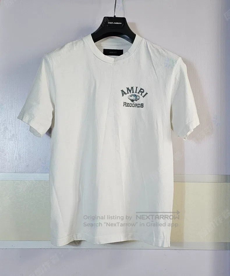 Amiri Amiri White Short Sleeve T-Shirt Size US S / EU 44-46 / 1 - 1 Thumbnail