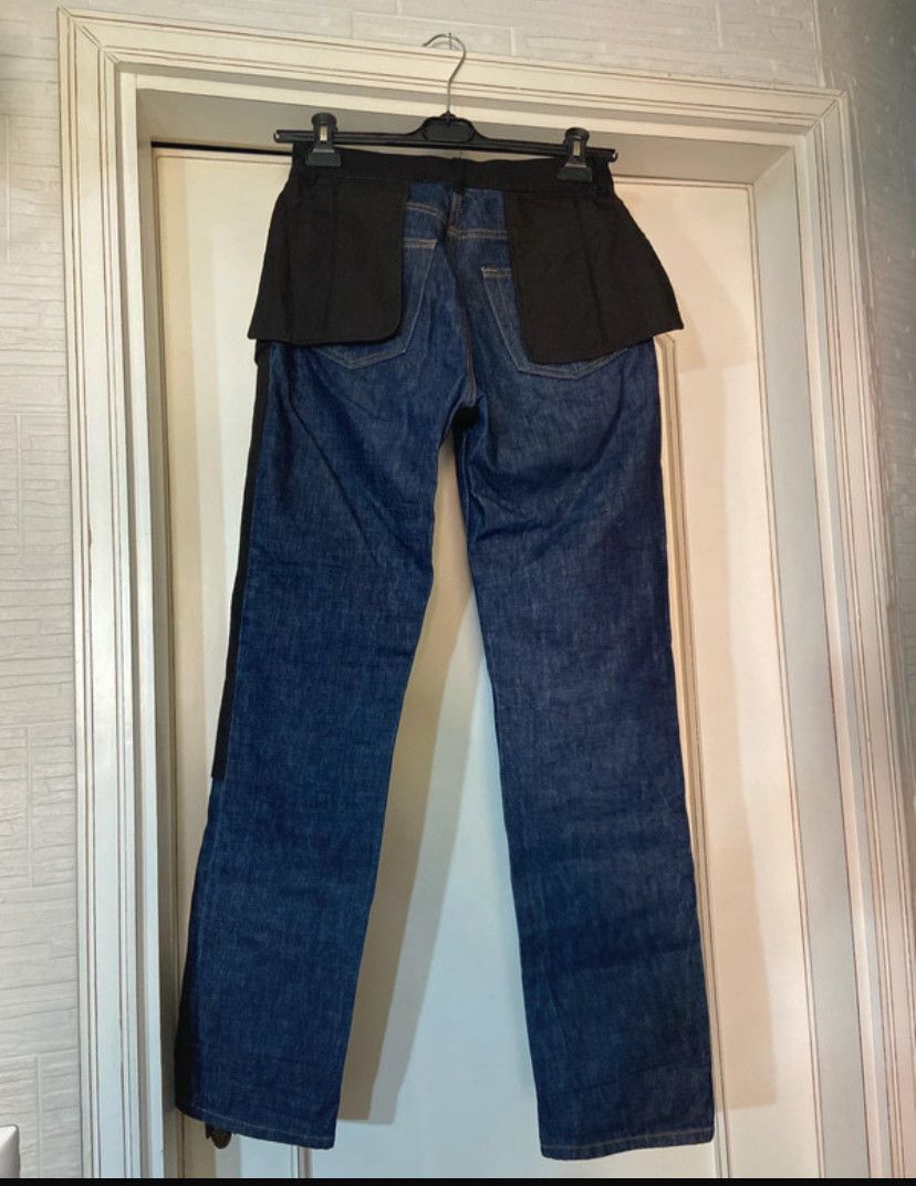 Helmut Lang Helmut Lang, Inside-out Indigo Raw Denim Jeans Size 30" / US 8 / IT 44 - 2 Thumbnail