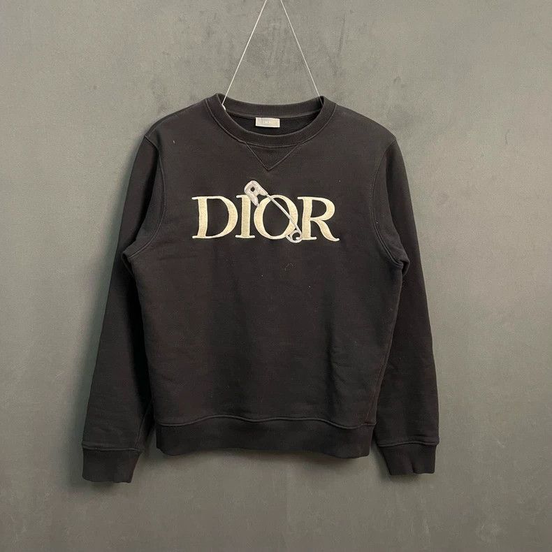 Dior Dior Black curved pin sweatshirt Size US XS / EU 42 / 0 - 1 Thumbnail