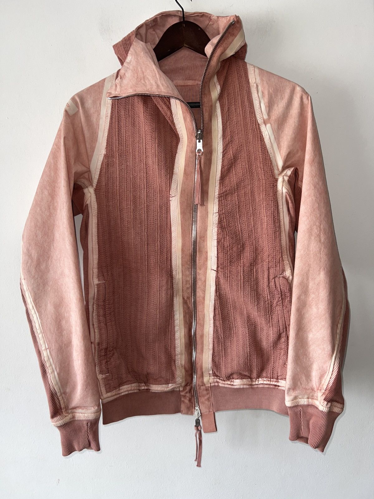 Boris Bidjan Saberi 🌸🌸 Boris Bidjan Saberi Pink Asymmetric Reversible Jacket Size US S / EU 44-46 / 1 - 4 Thumbnail