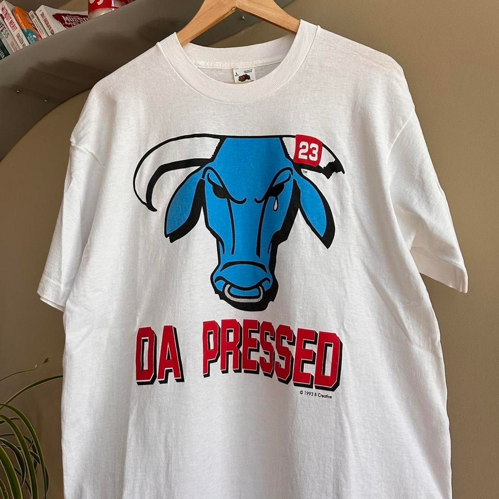 Fruit Of The Loom × Vintage Vintage 1993 Chicago Bulls Shirt Size US L / EU 52-54 / 3 - 2 Thumbnail