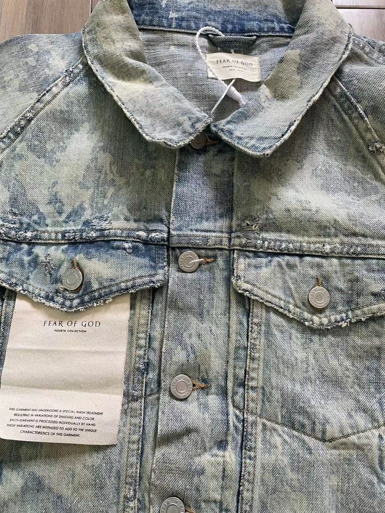 Fear of God Fear of God Season 4 romper denim jacket Size US L / EU 52-54 / 3 - 1 Thumbnail