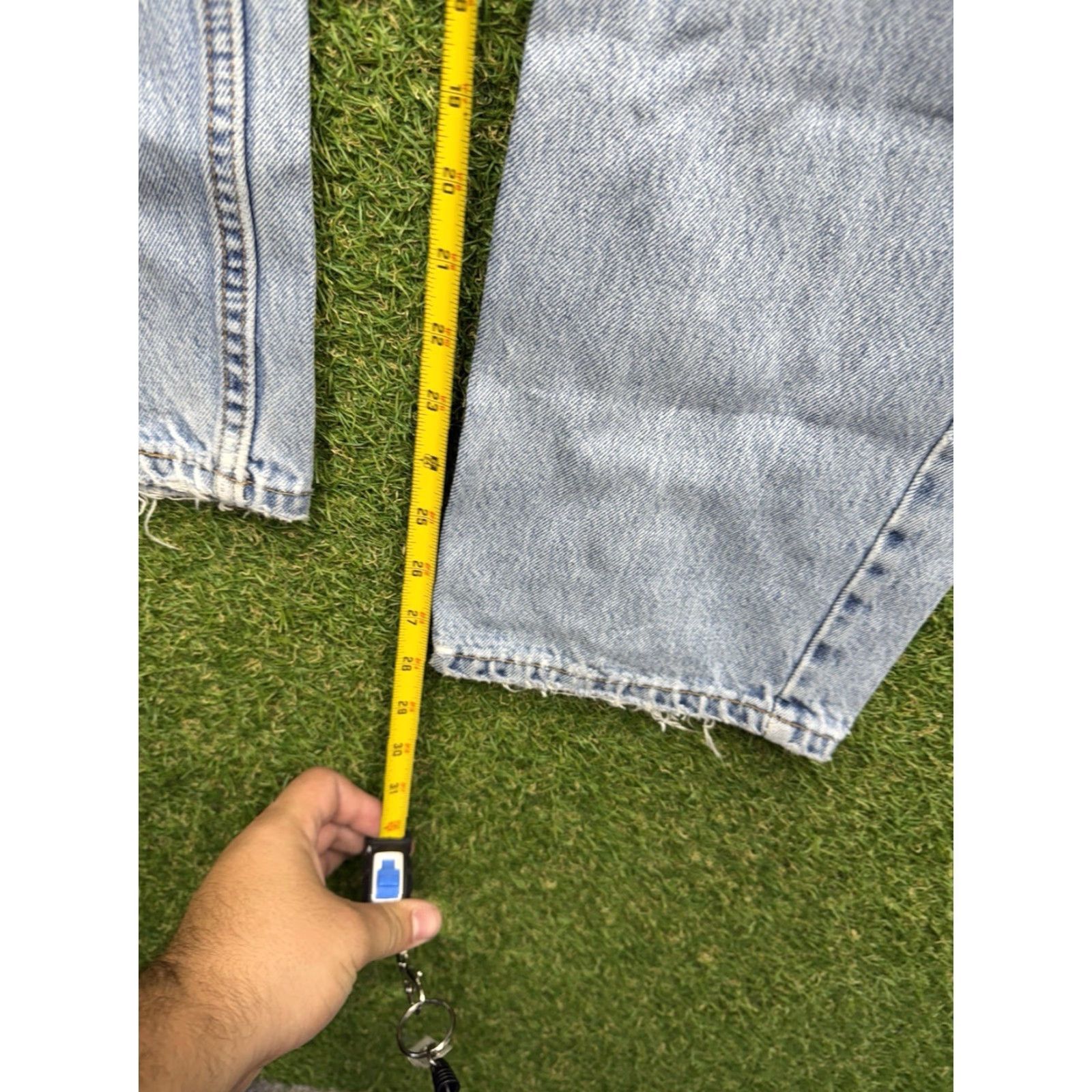 Levi's VINTAGE Levi's 560 Jeans 36x30 Tapered Blue USA Made 90s Mens Size US 36 / EU 52 - 7 Thumbnail