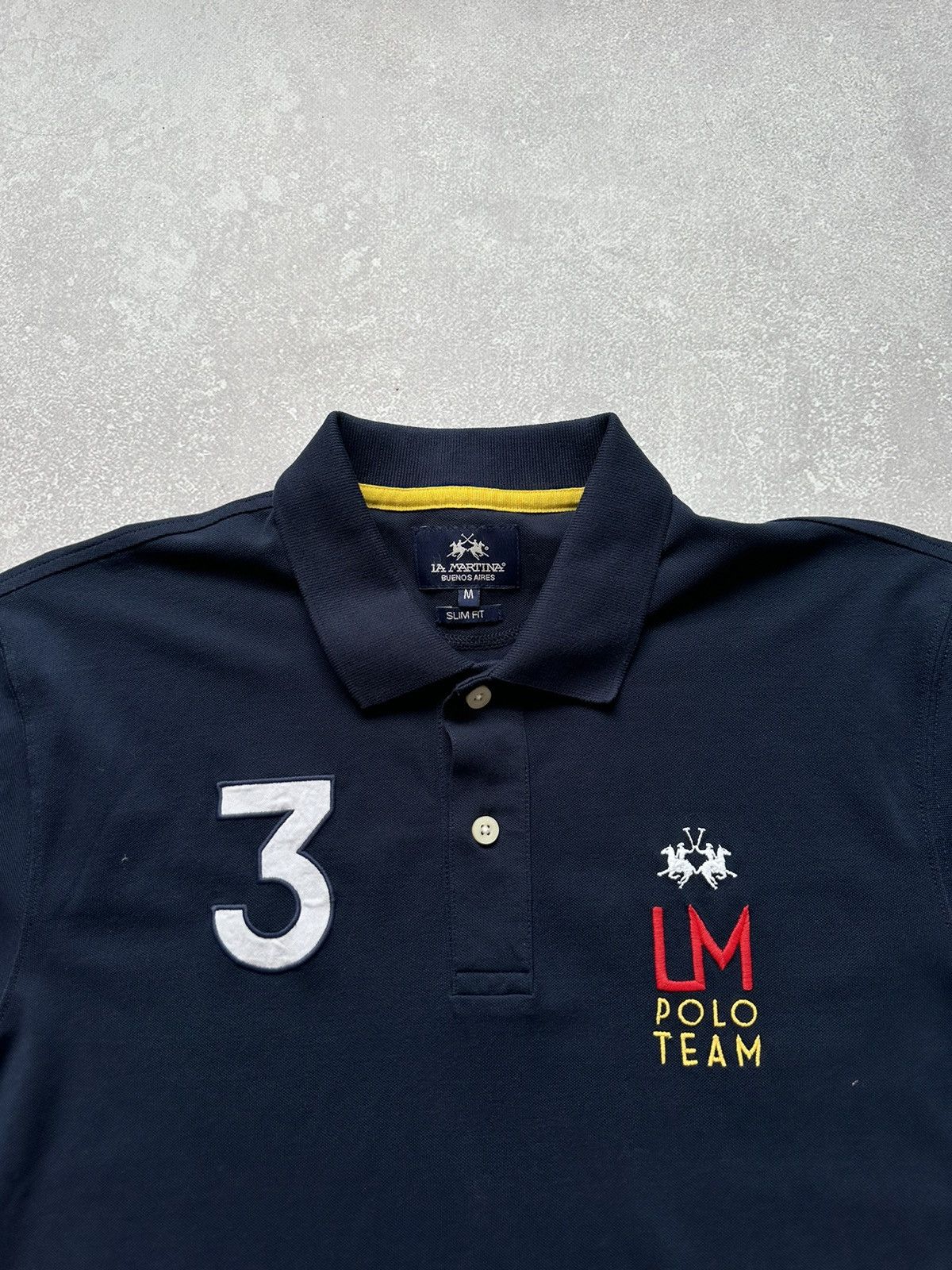 La Martina Polo La Martina Polo Team 3 1985 Buenos Aires medium blue Size US M / EU 48-50 / 2 - 4 Thumbnail