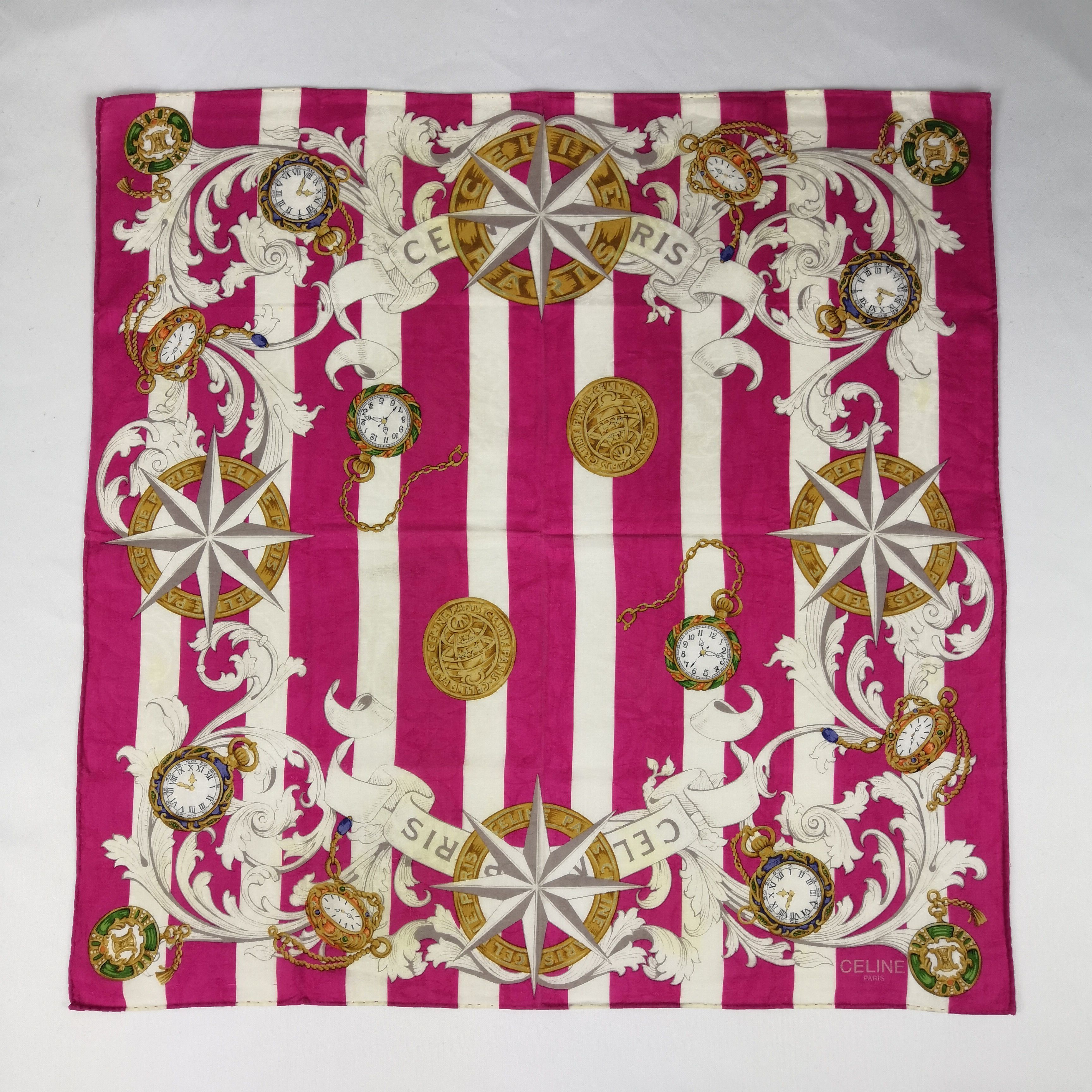 Celine Vintage Celine Handkerchief Neckerchief Bandana Size ONE SIZE - 1 Thumbnail