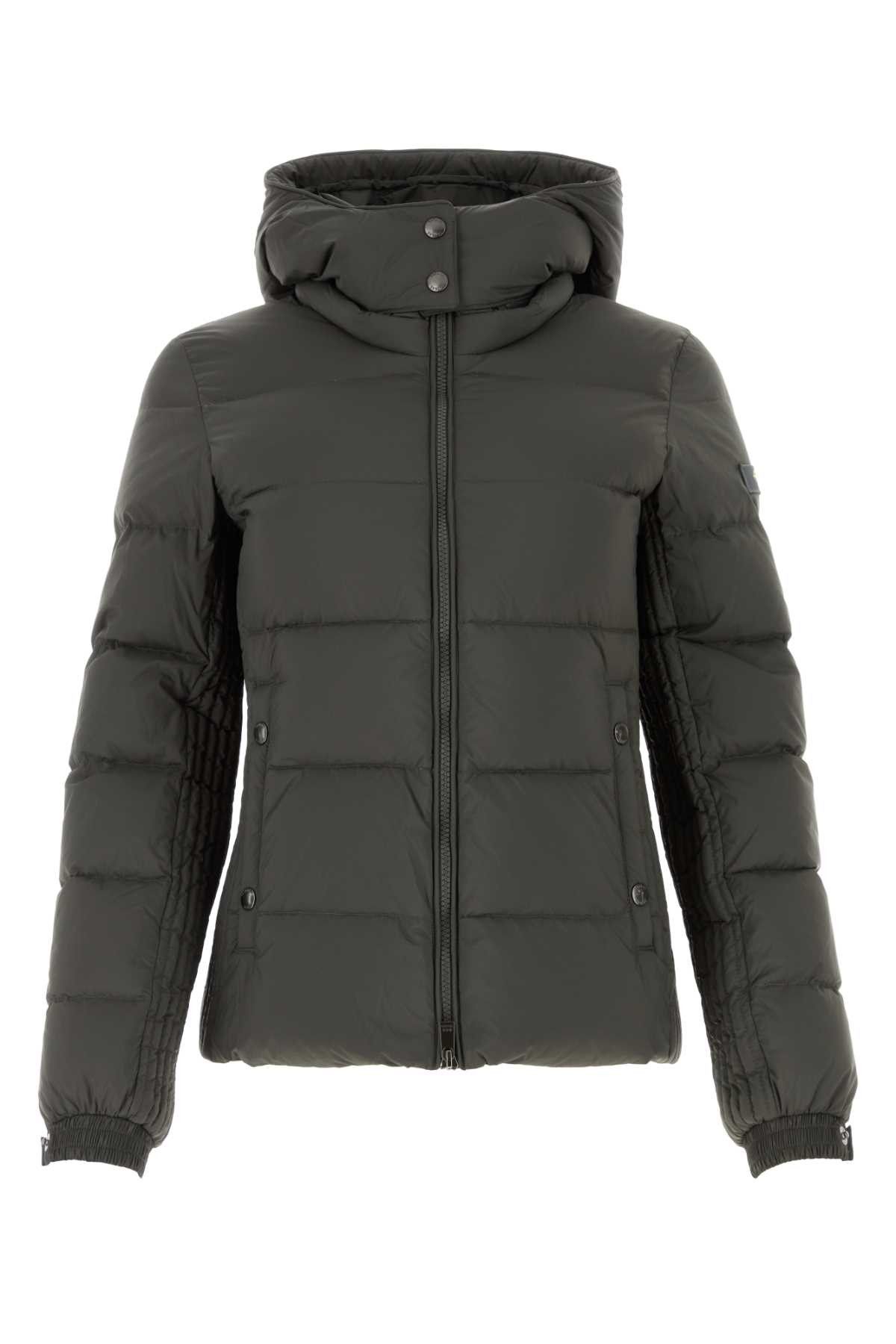 image of Tatras Charcoal Nylon Down Jacket in Grey, Women's (Size Large)
