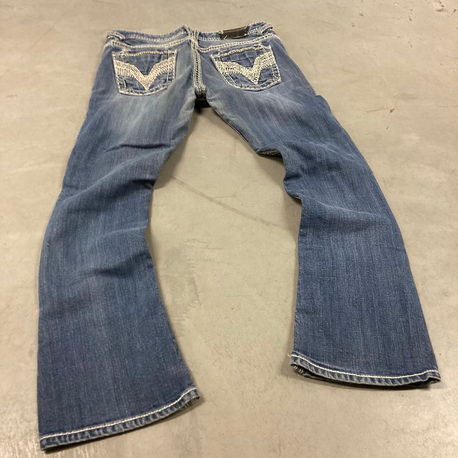 Vintage Y2K low rise vigoss western bootcut jeans 29x28 Size 29" - 2 Thumbnail