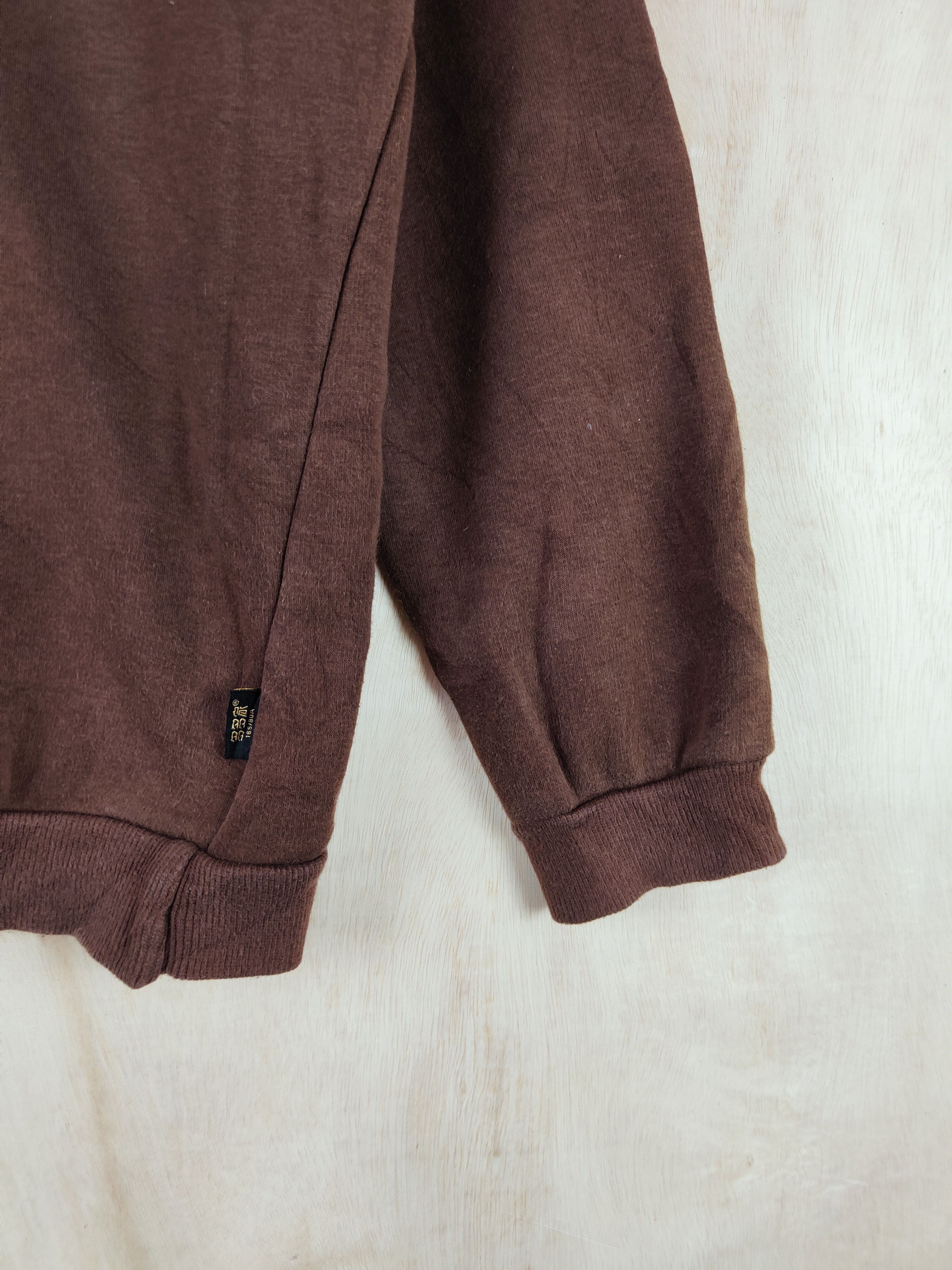 Japanese Brand × Vintage Japan paris Dark Brown Paris Sweatshirts #S2632 Size US M / EU 48-50 / 2 - 8 Thumbnail