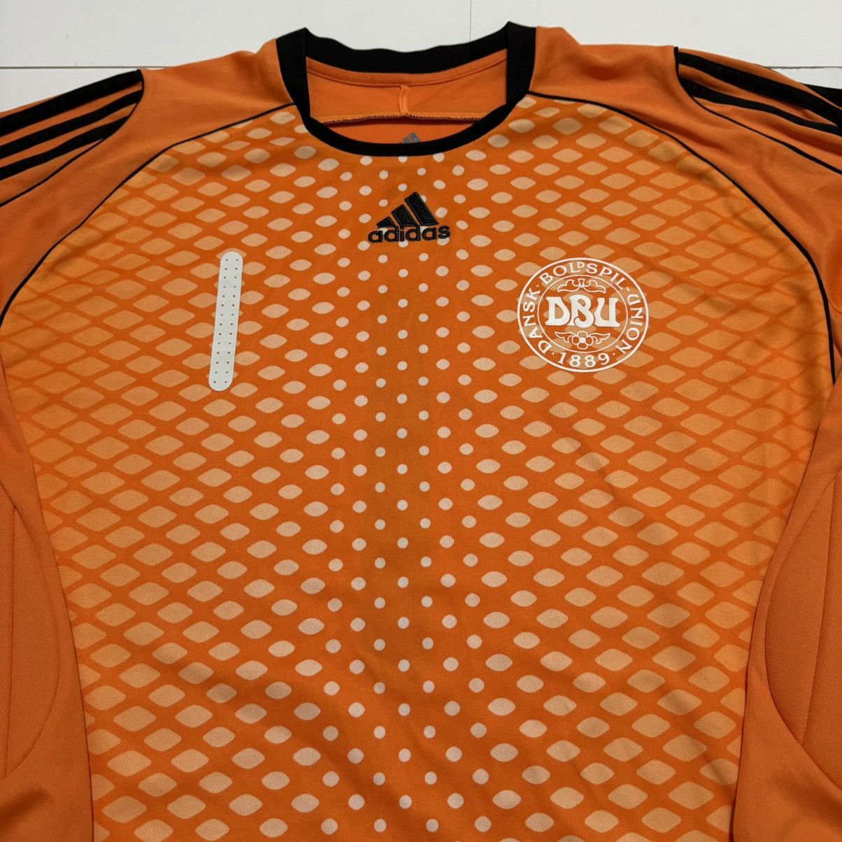 Adidas Adidas Climalite 2008 Orange Men's Soccer Goalkeeper Jersey Size US XL / EU 56 / 4 - 5 Thumbnail