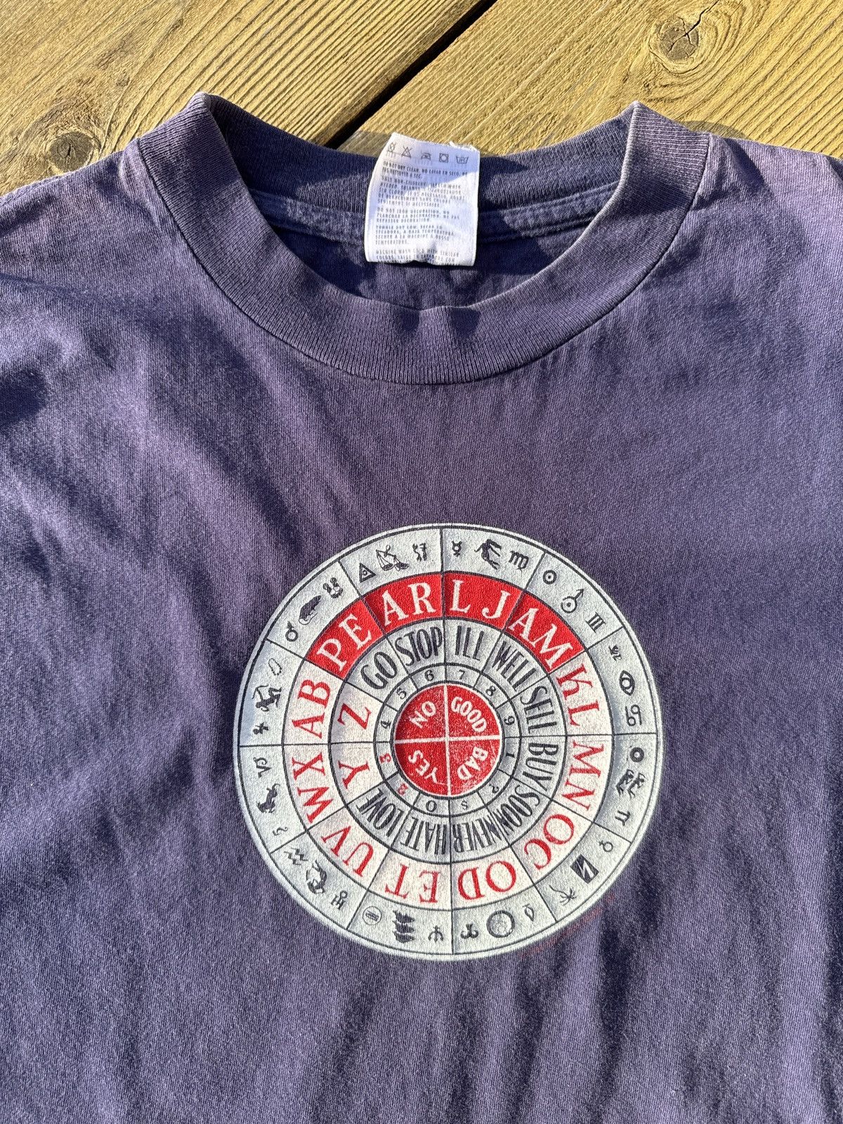 Band Tees Vintage 1996 Pearl Jam No Code Zodiac XL Navy Band Tee Size US XL / EU 56 / 4 - 4 Thumbnail