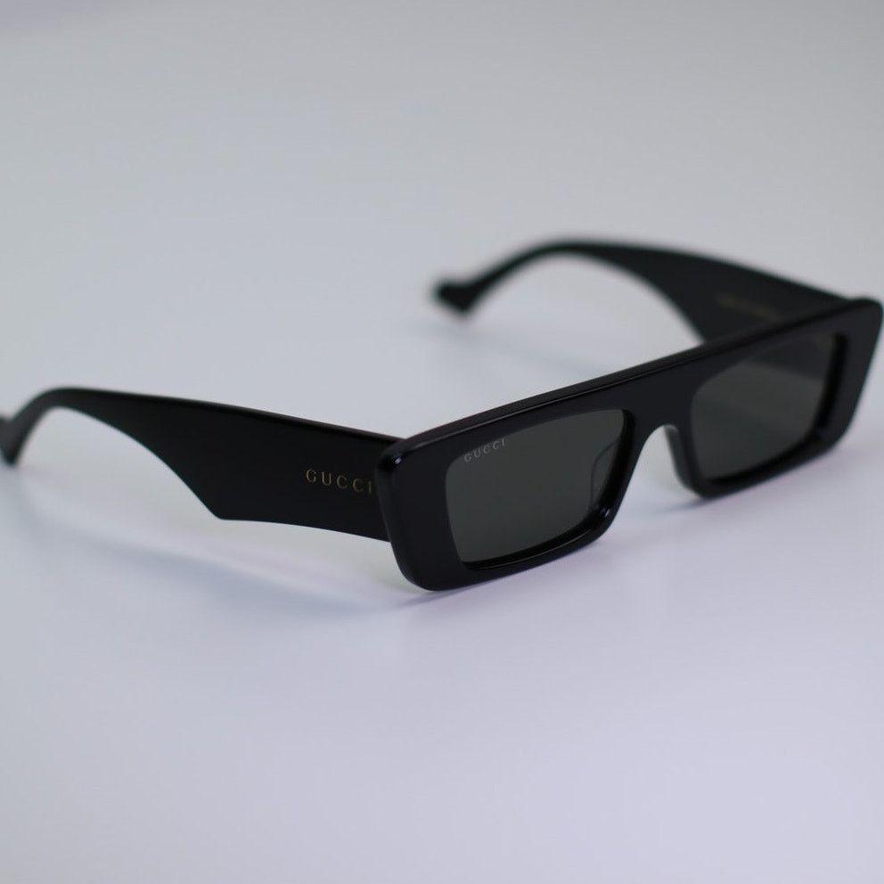 Gucci NEW Gucci Sunglasses GG1331S 001 Black Grey Unisex Authentic Size ONE SIZE - 2 Thumbnail
