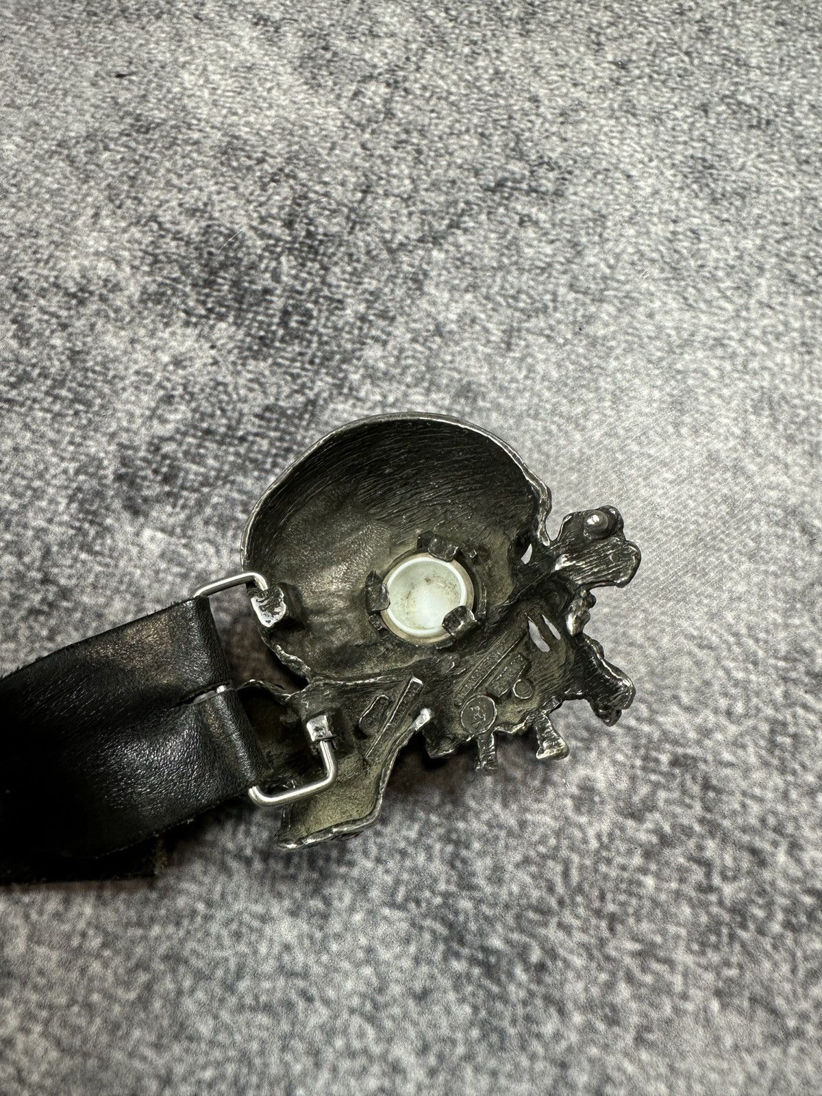 Vintage Y2K Skulls Big Logo Belts Streetwear Opium Style Rare USA Size ONE SIZE - 4 Thumbnail