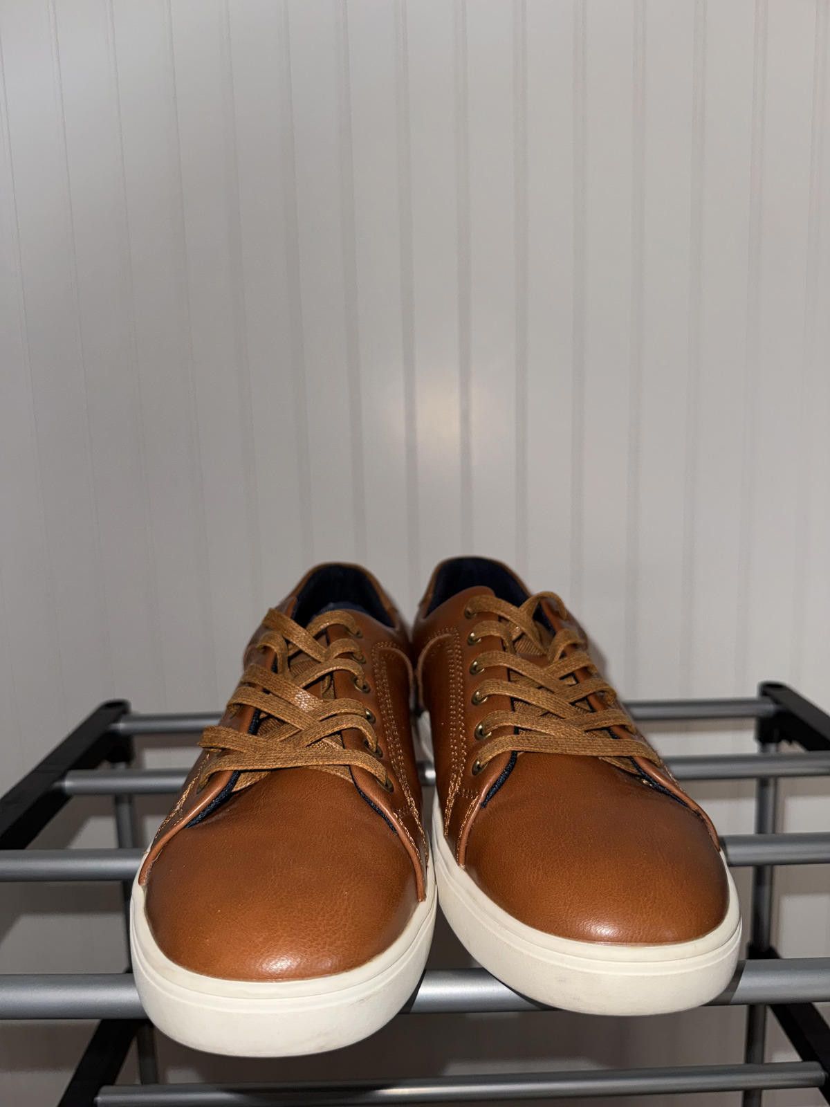 Mario Bruni Bruno Marc Men's Casual Brown Faux Leather Sneakers Size US 9 / EU 42 - 1 Thumbnail
