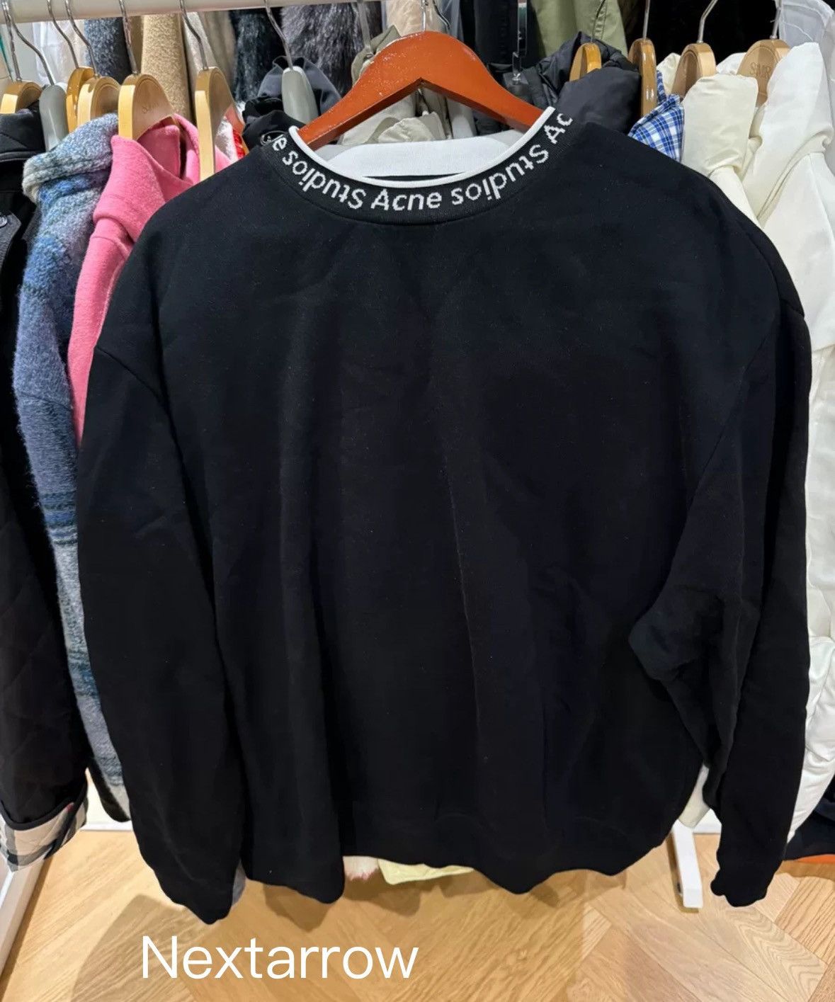 acne studios Long-sleeved pullover hoodie