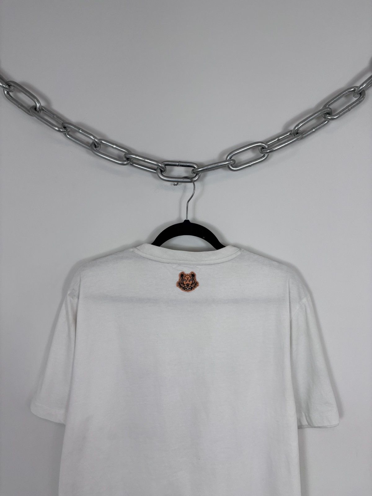 Kenzo Kenzo Paris Men’s Big Tiger Print Logo White T-Shirt Tee Size US L / EU 52-54 / 3 - 18 Thumbnail