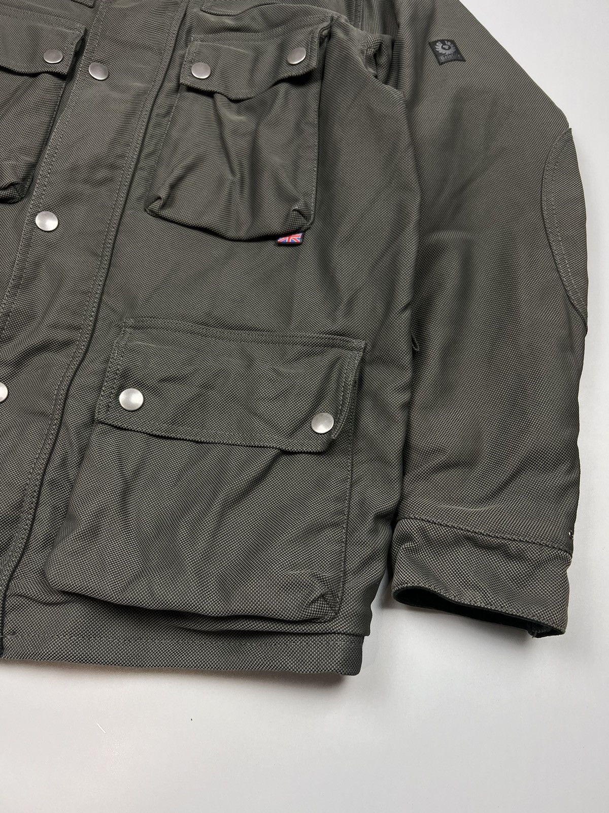 Belstaff Khaki nylon parka belstaff motorcycle jacket Size US M / EU 48-50 / 2 - 2 Thumbnail