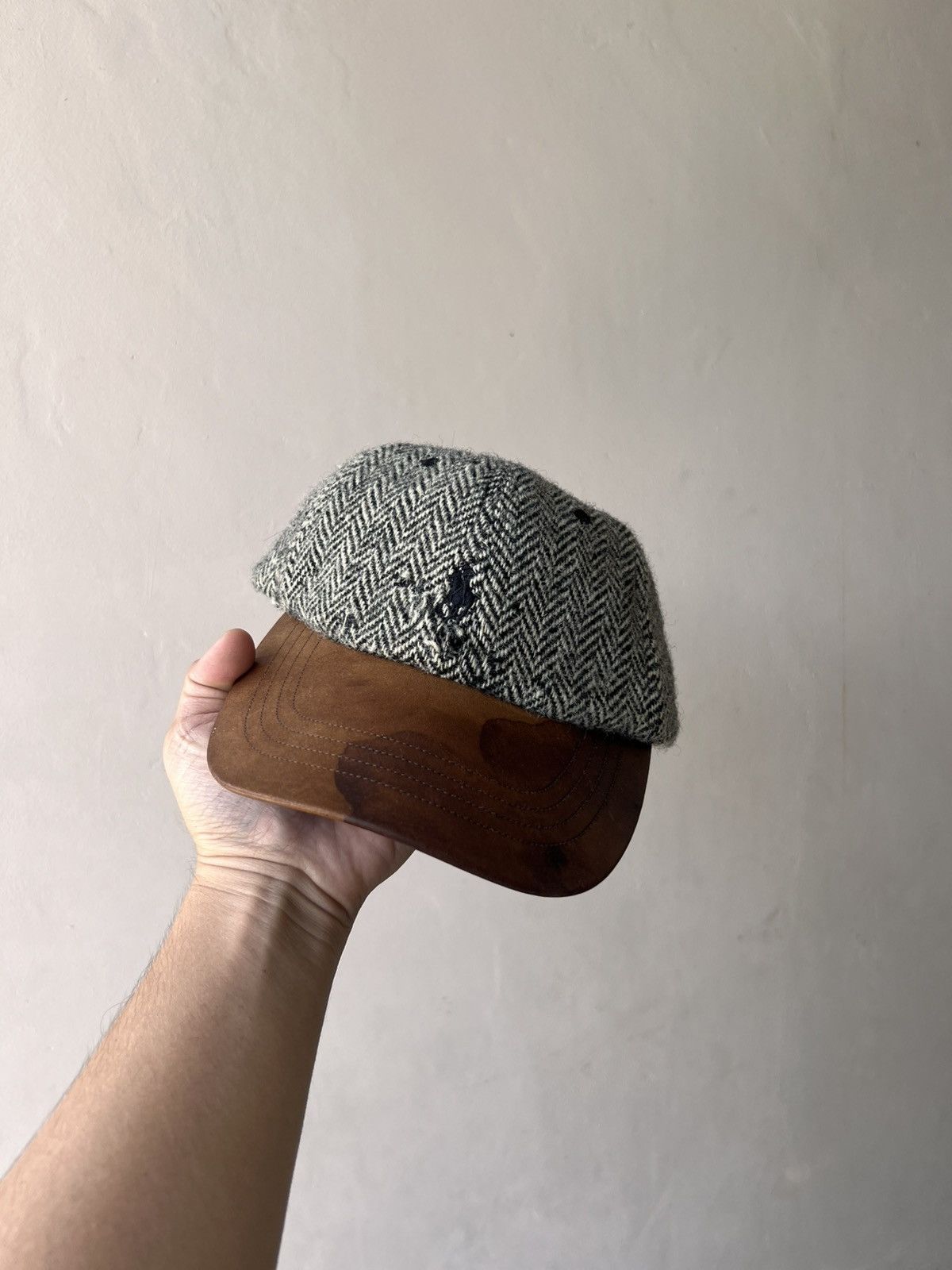 Polo Ralph Lauren Polo Ralph Lauren Leather Brim Vintage Rare Size ONE SIZE - 1 Thumbnail