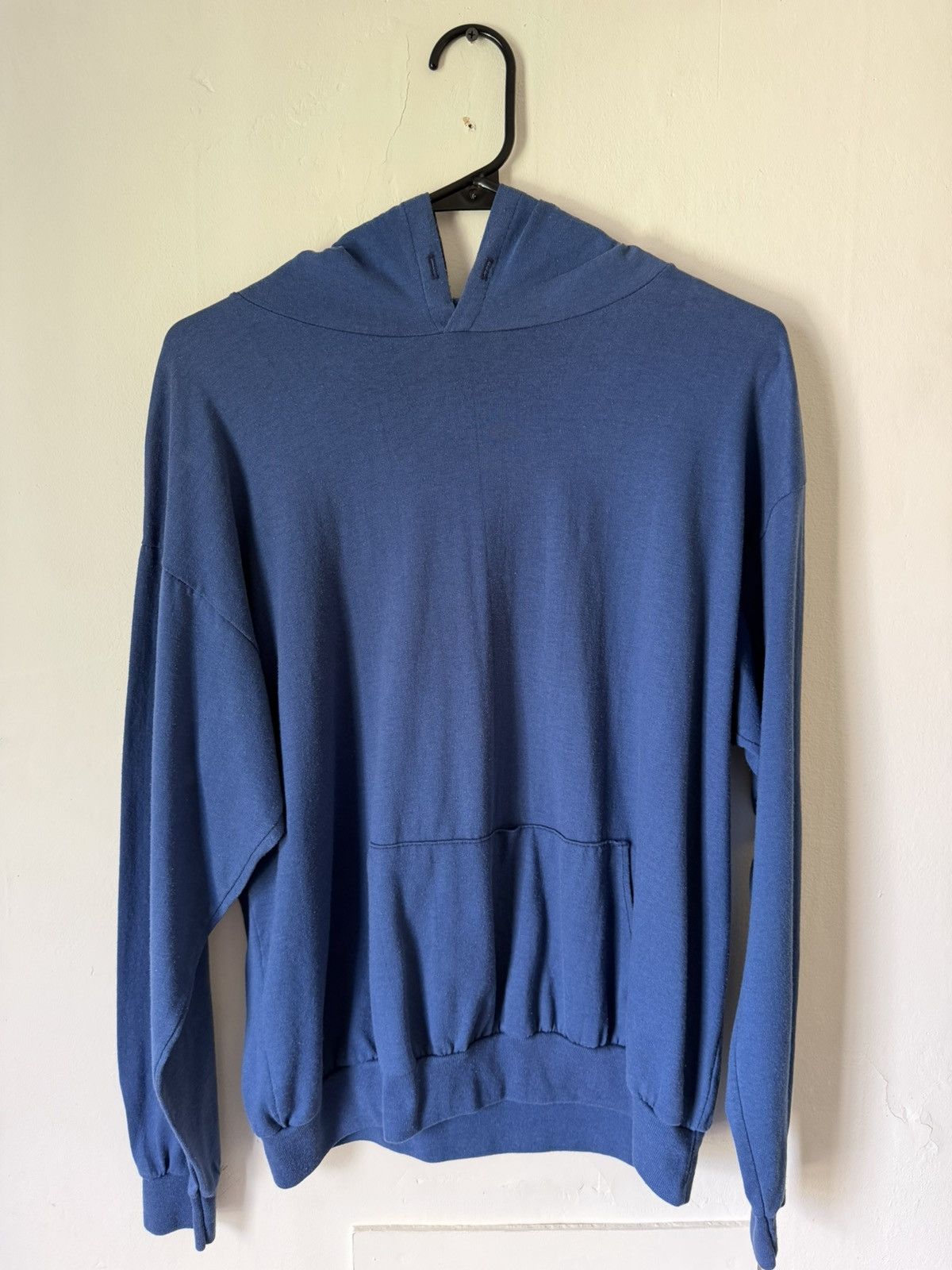 Other True Vintage 70s Fun-Tees Blue Pullover Hoodie Size US L / EU 52-54 / 3 - 1 Thumbnail