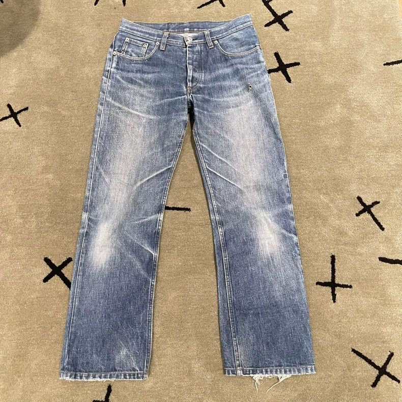 Helmut Lang HELMUT LANG Wash the buffalo jeans Size US 29 - 1 Thumbnail