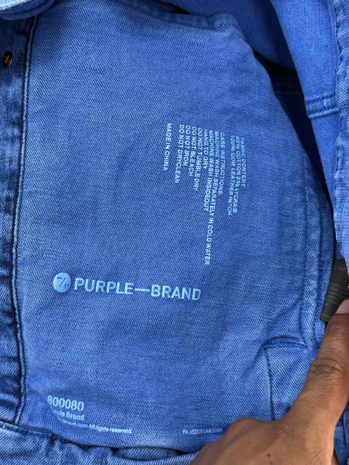 Purple Brand Purple Brand Denim Jacket Size US M / EU 48-50 / 2 - 5 Thumbnail
