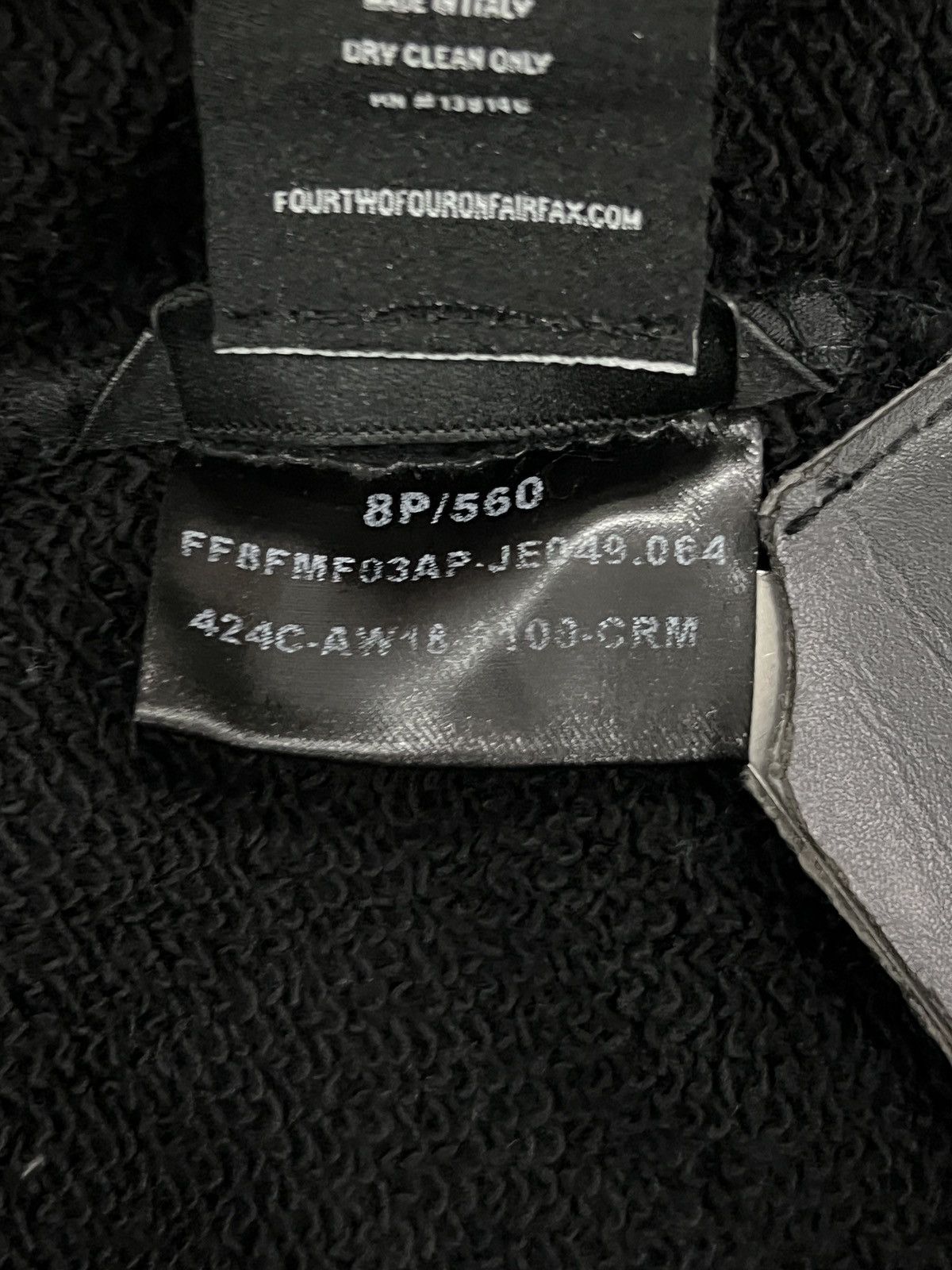 424 424 AW18 Distressed USA Sweatshirt Size US M / EU 48-50 / 2 - 11 Thumbnail