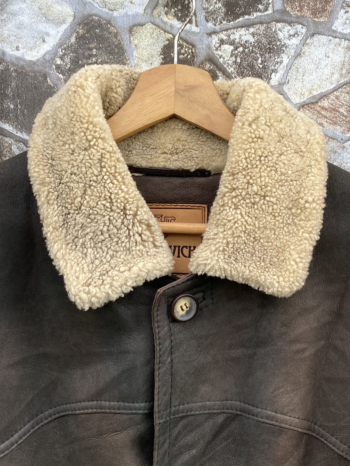 If Six Was Nine × Le Grande Bleu (L.G.B.) Antonovich Genuine Sheep Leather Coat Jacket Men Size US XL / EU 56 / 4 - 9 Thumbnail