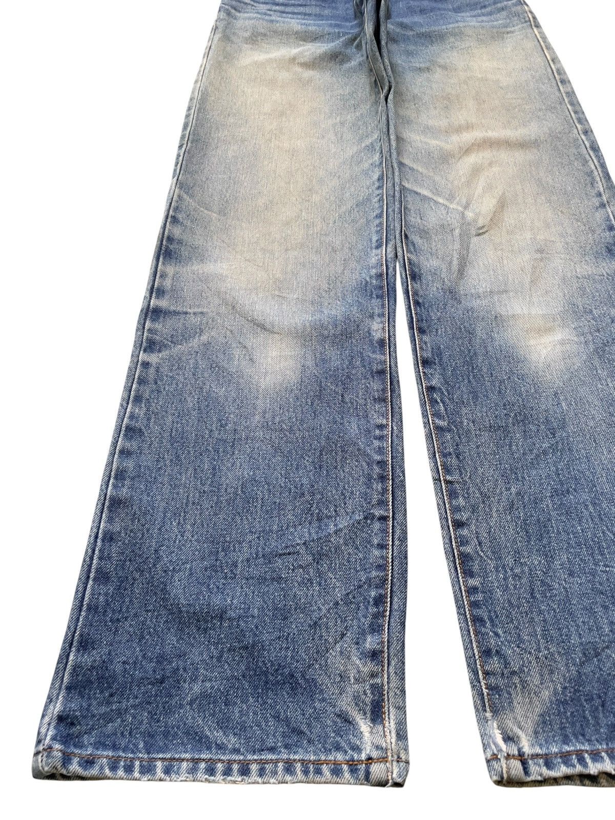 Japanese Brand Vintage Japanese Brand Mud Wash Distressed Loose Jeans Size US 27 - 6 Thumbnail