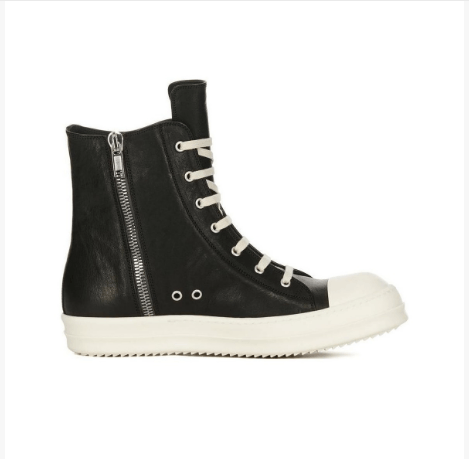 Rick Owens RICK OWENS/RO Comfortable High-Top Sneakers Women's Black Size US 6 / IT 36 - 1 Thumbnail