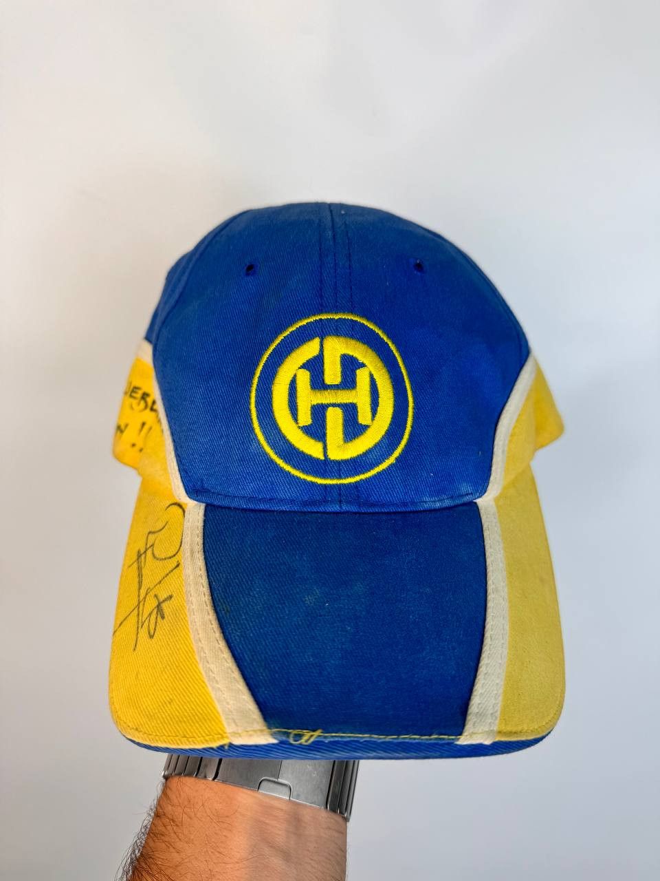 NHL × Vintage Vintage Davos Hockey-Club signed autograph Cap Hat Size ONE SIZE - 1 Thumbnail