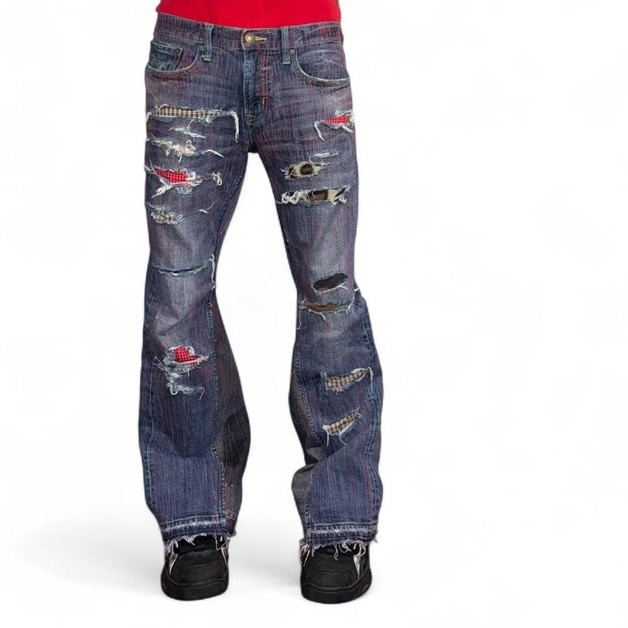 Other Tinted Red Jeans🩸 Size US 32 / EU 48 - 2 Thumbnail