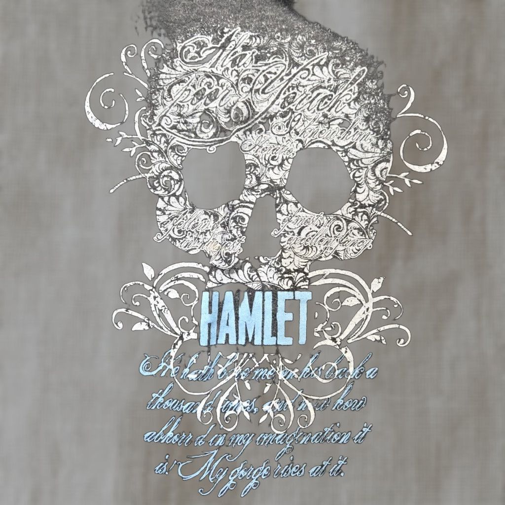 Vintage Shakespeare Hamlet Quote Black T-Shirt Adult Men's Size S Size US S / EU 44-46 / 1 - 1 Thumbnail