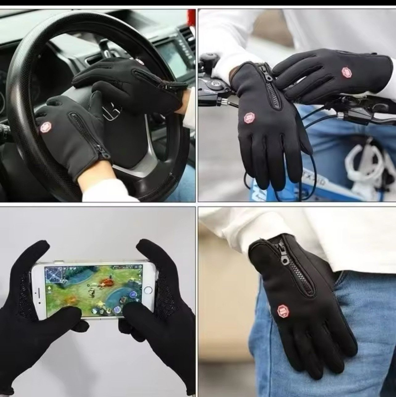 Other Winter Gloves For Men with Waterproof funtion Size ONE SIZE - 5 Thumbnail