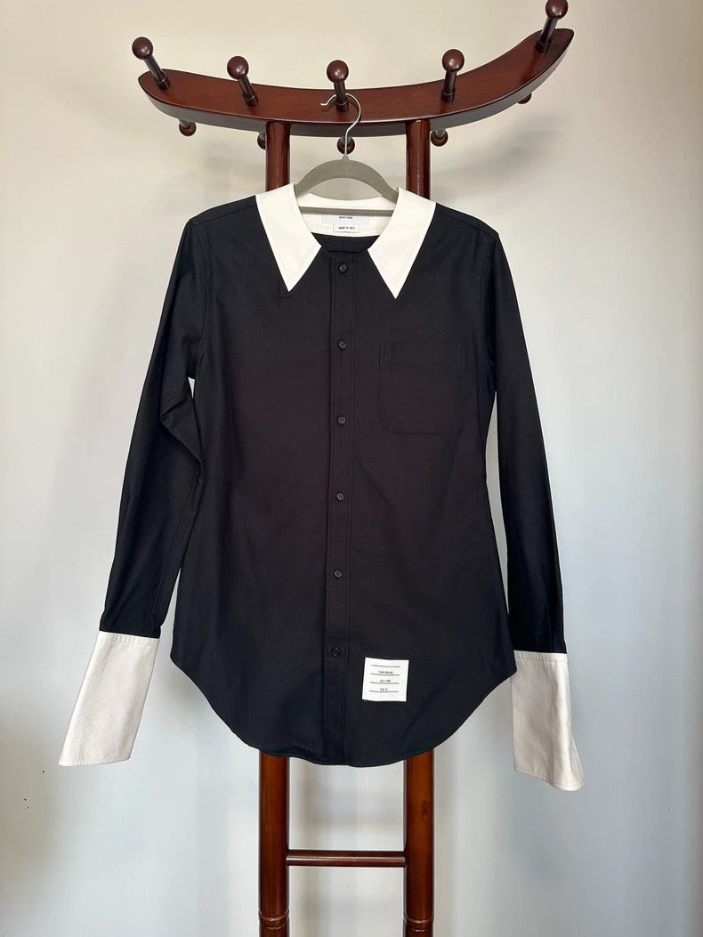 Other Thom Browne White and black checkered shirts Size M / US 6-8 / IT 42-44 - 1 Thumbnail
