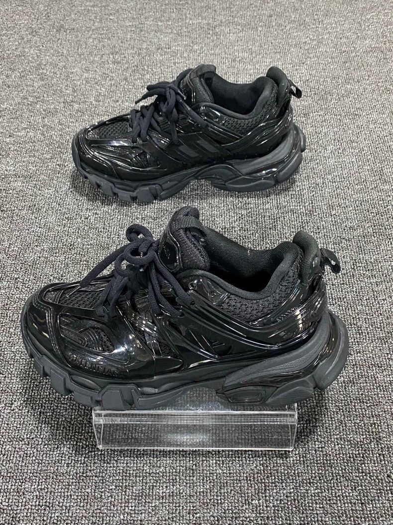 Balenciaga Balenciaga Black Track Sneakers Size 35-2505 Size US 4.5 / IT 34.5 - 4 Thumbnail