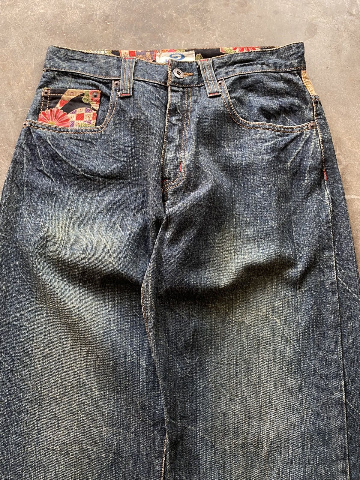 Hysteric Glamour × If Six Was Nine × Tornado Mart 💥last call💥Baggy Jeans Piko Mud Rusty Denim Size US 29 - 6 Thumbnail