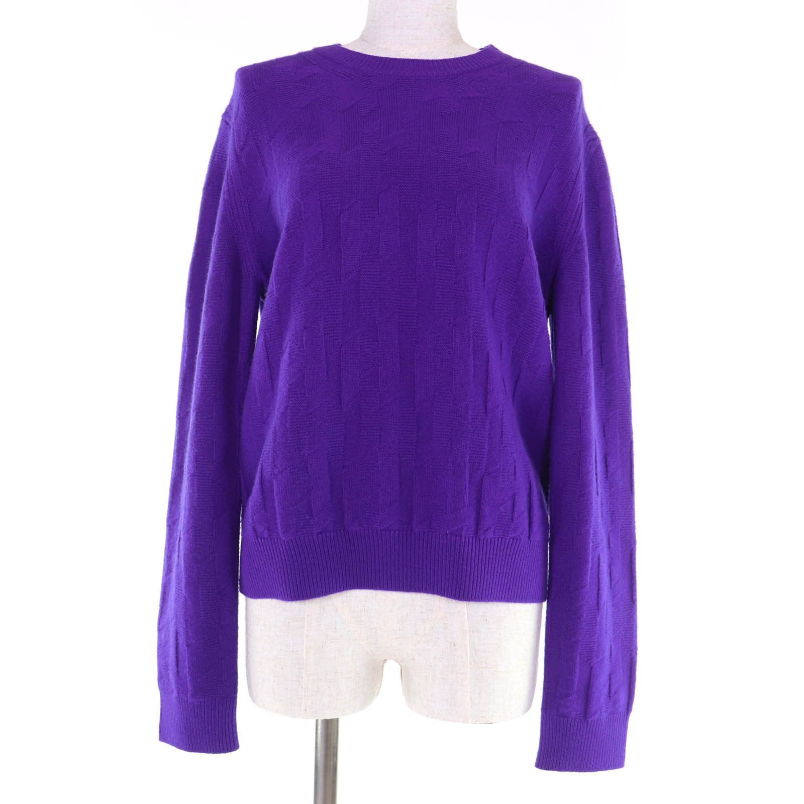 Hermes Hermes Hermès H motif Wool Knit 42 Textile Tops DUTY FREE for USA Size ONE SIZE - 1 Thumbnail