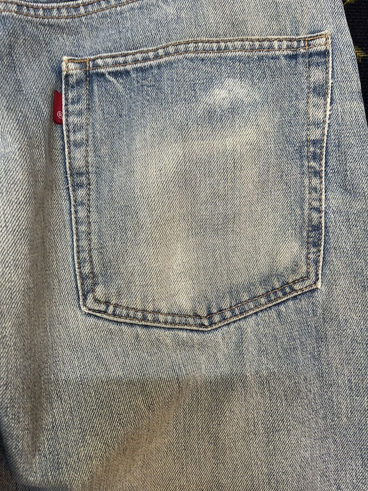 Beauty Beast × Japanese Brand × Warehouse Vintage Unique Clothing Warehouse Mudwash Distressed Denim Size US 33 - 7 Thumbnail