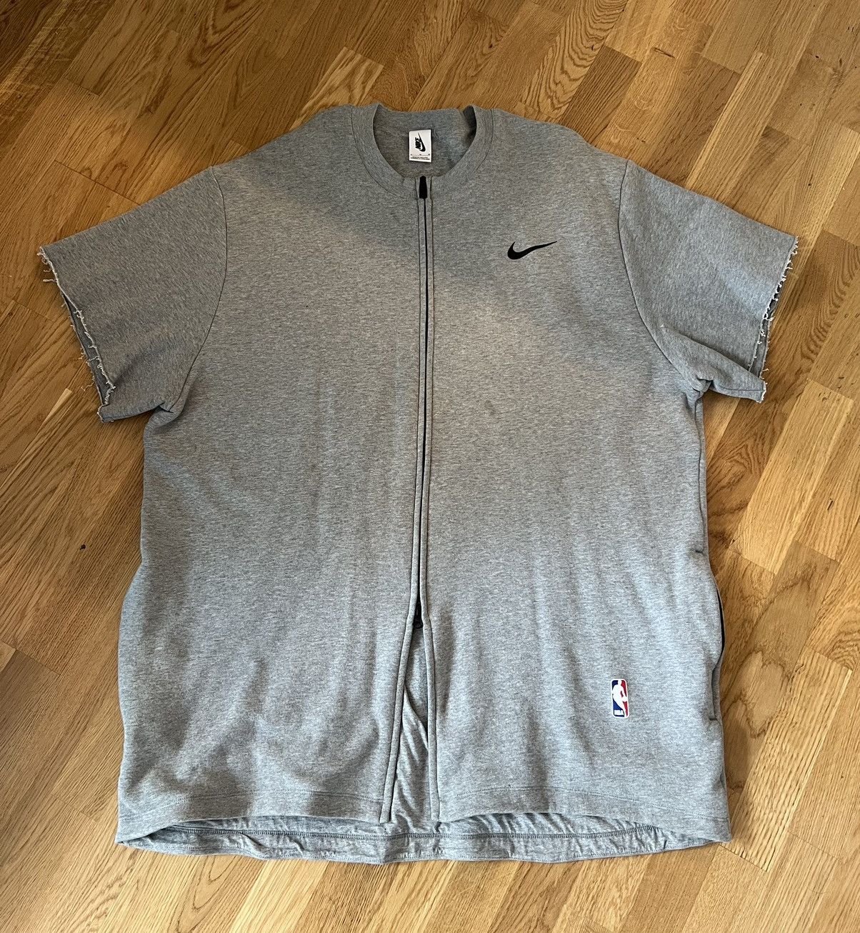 image of Fear Of God x Nike Warm Up Top XL in Grey, Men's