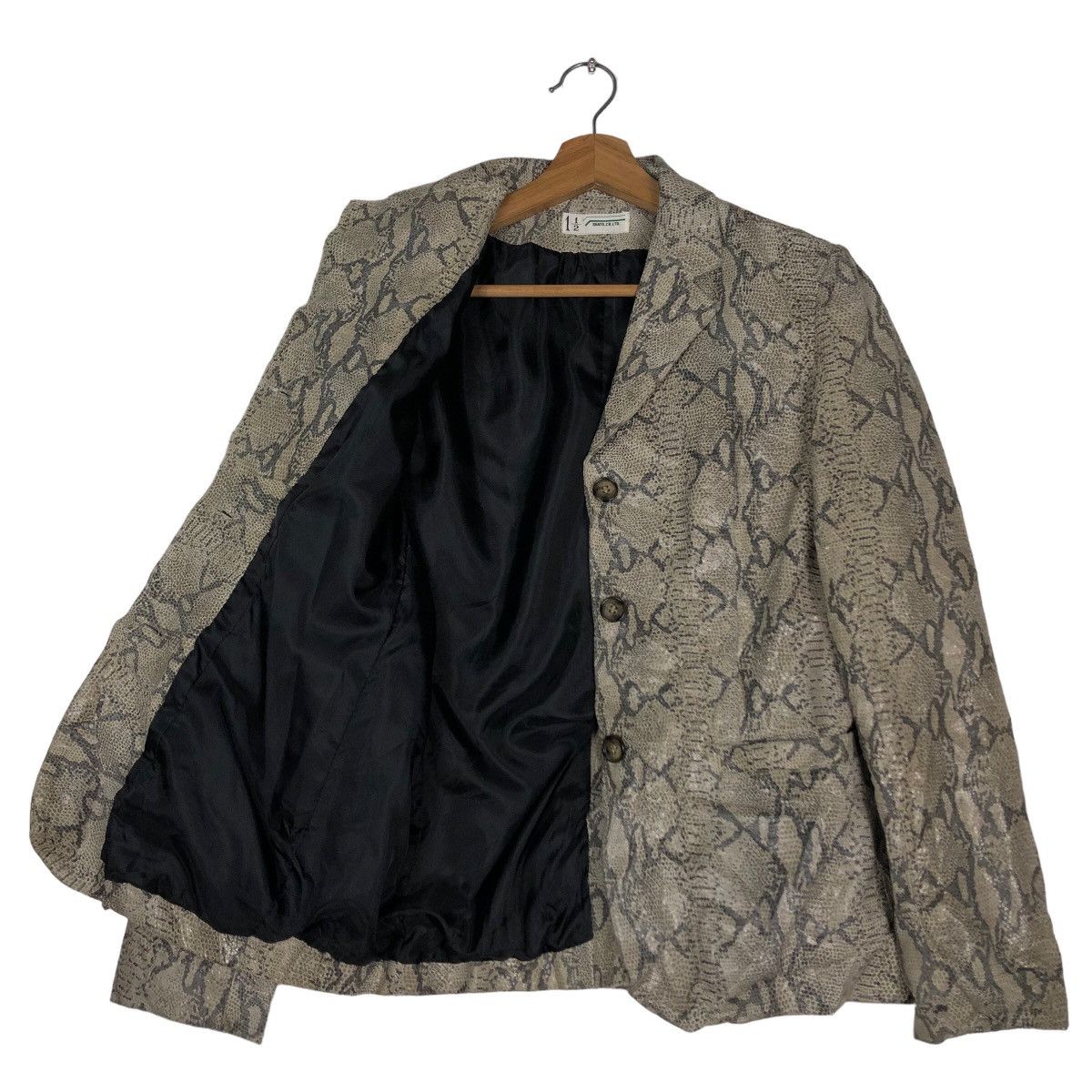 Japanese Brand 🔥Snake Skin Leather Jacket Double Breast Shato Japan Made Size US S / EU 44-46 / 1 - 9 Thumbnail