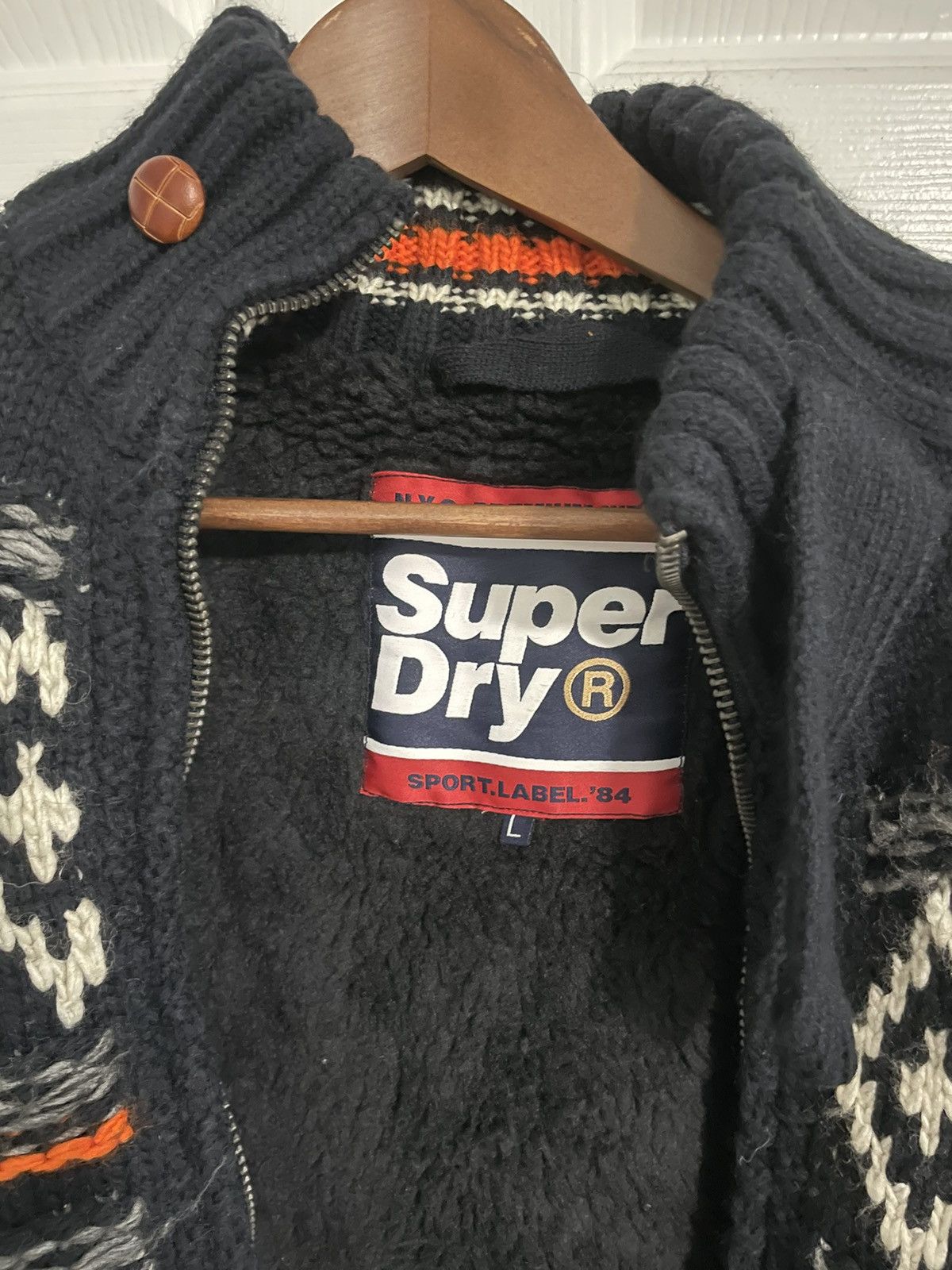 Superdry Superdry heavy knitted zipper jacket Size US L / EU 52-54 / 3 - 2 Thumbnail